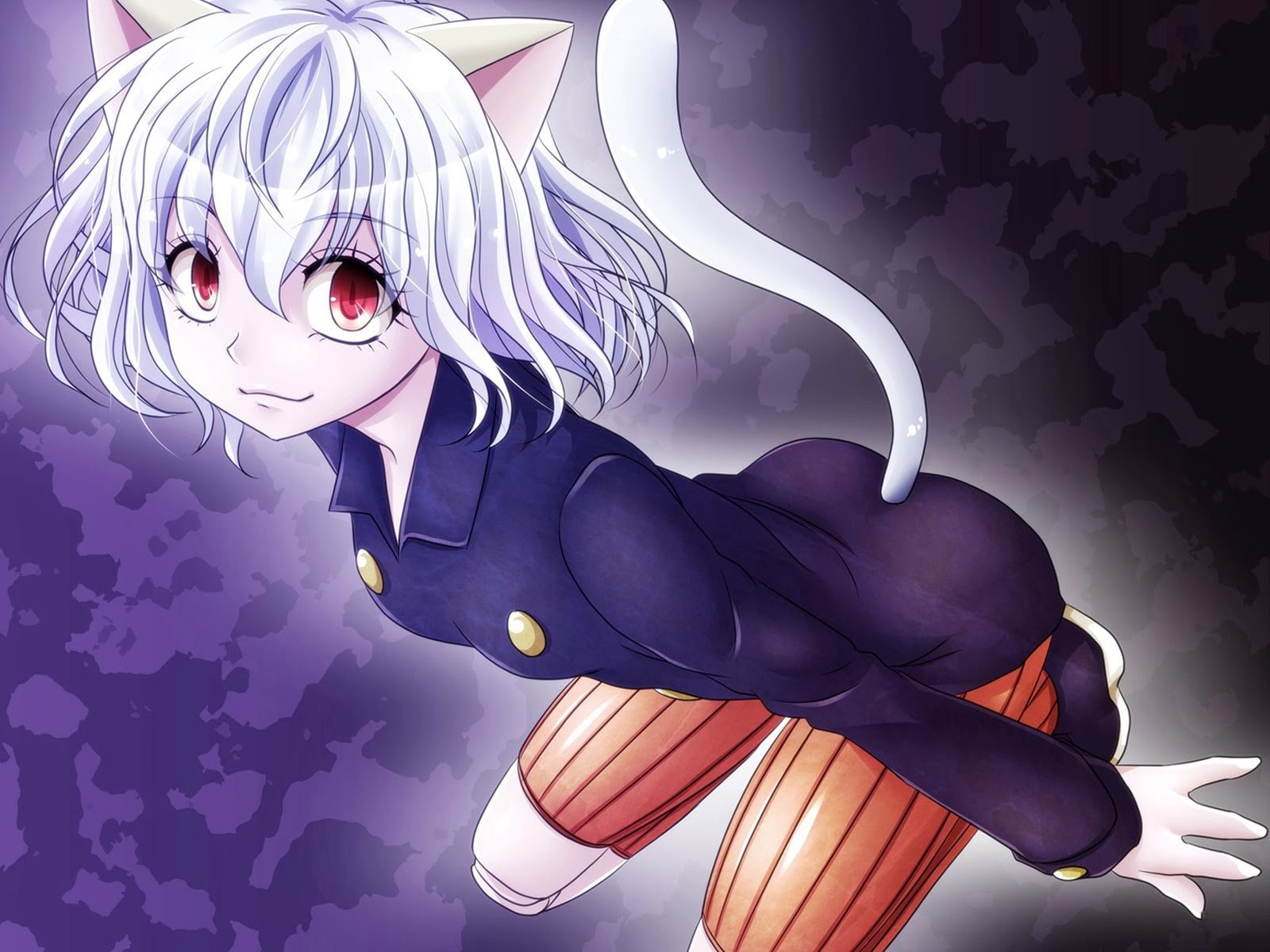 hairstyle, real people, Hunter x Hunter, representation, superhero, portrait, art and craft, red eyes, 720P, celebration, disguise, human representation, HD Wallpaper