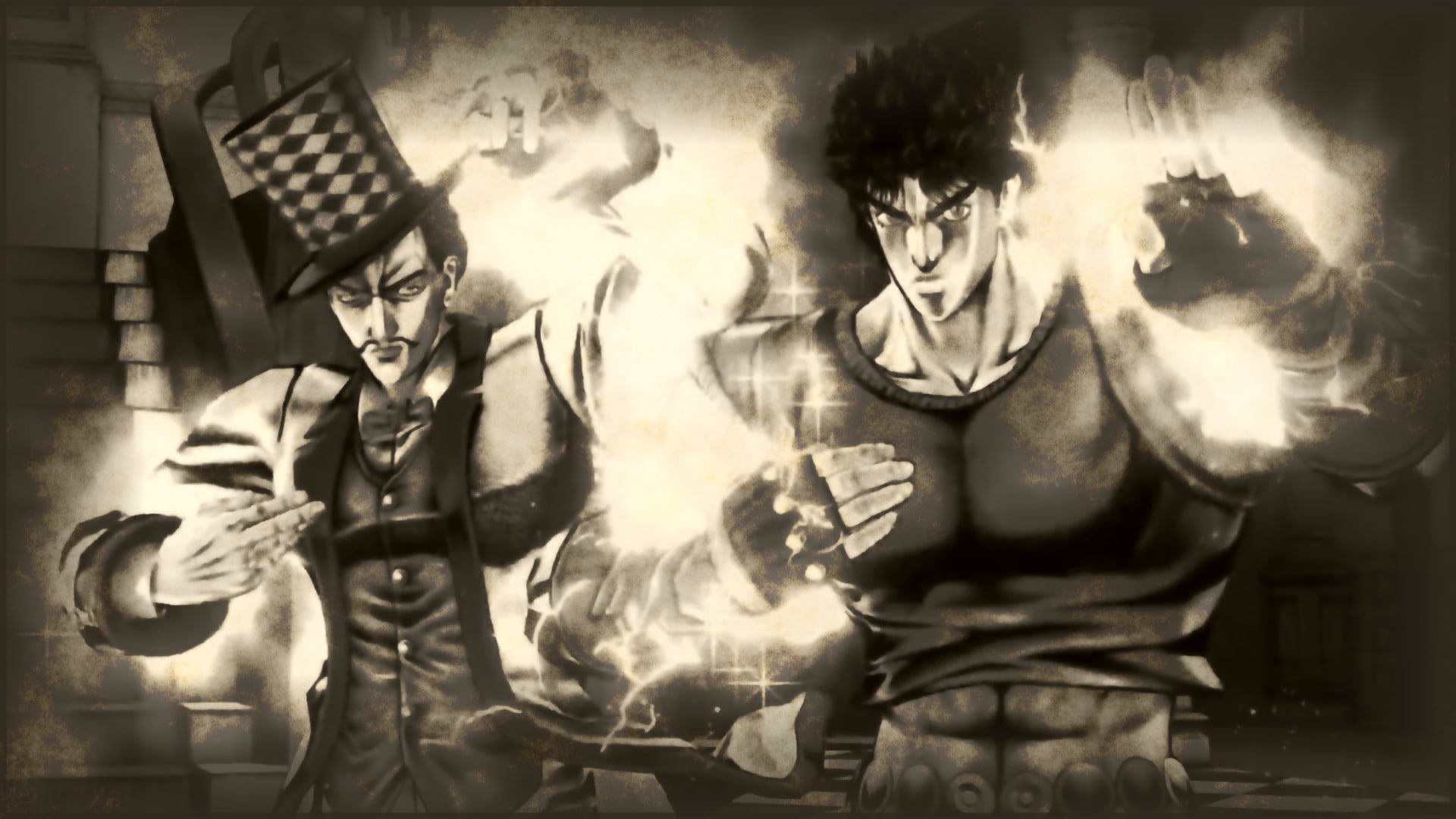 Anime, Jonathan Joestar, William Anthonio Zeppeli, Jojos Bizarre Adventure, 1080P, HD Wallpaper