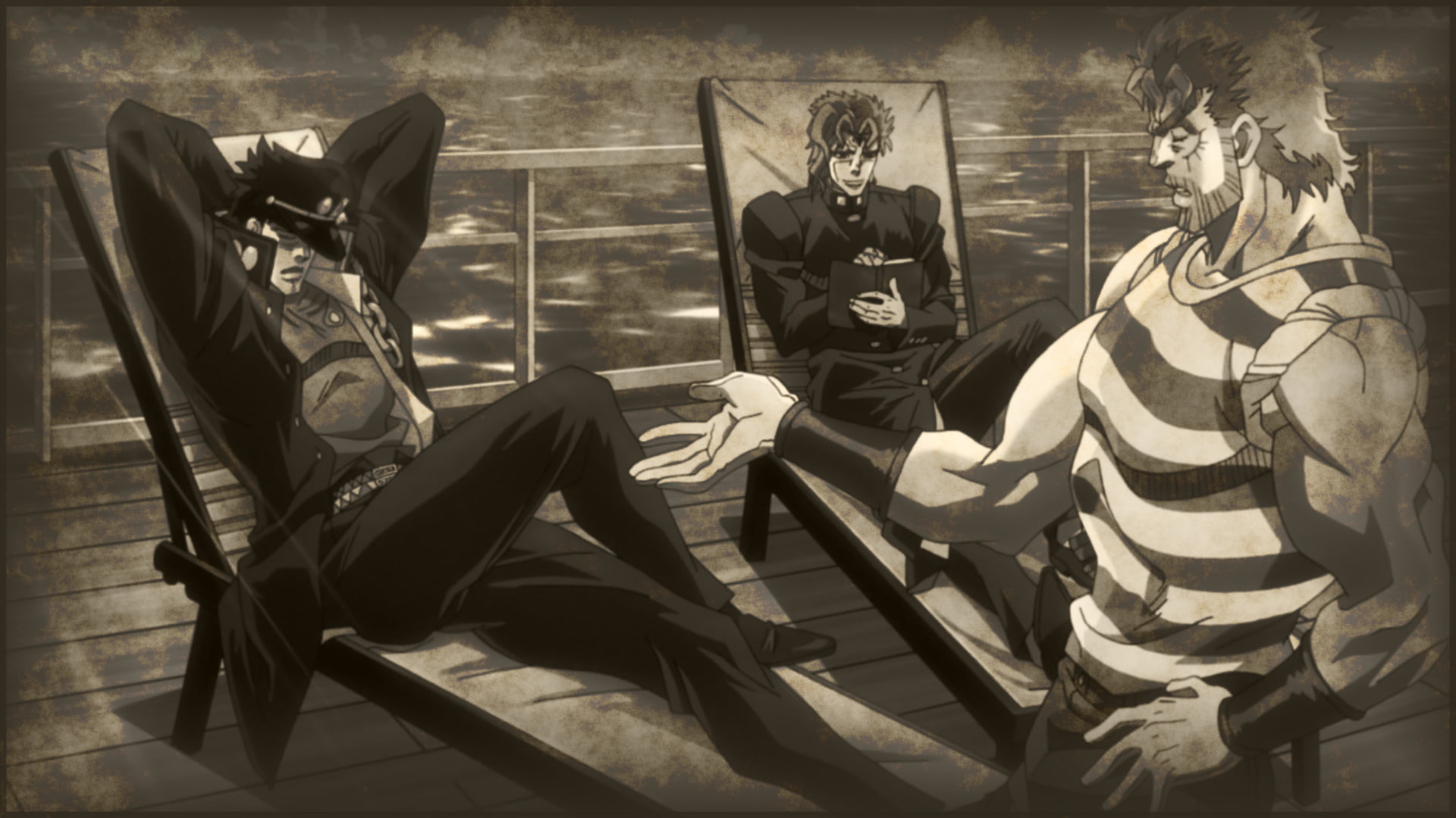 Noriaki Kakyoin, 1080P, Jotaro Kujo, Anime, Joseph Joestar, Jojos Bizarre Adventure, HD Wallpaper