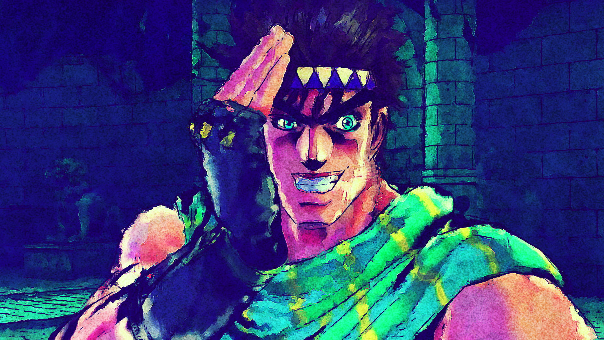 Joseph Joestar, Anime, Jojos Bizarre Adventure, 1080P, HD Wallpaper