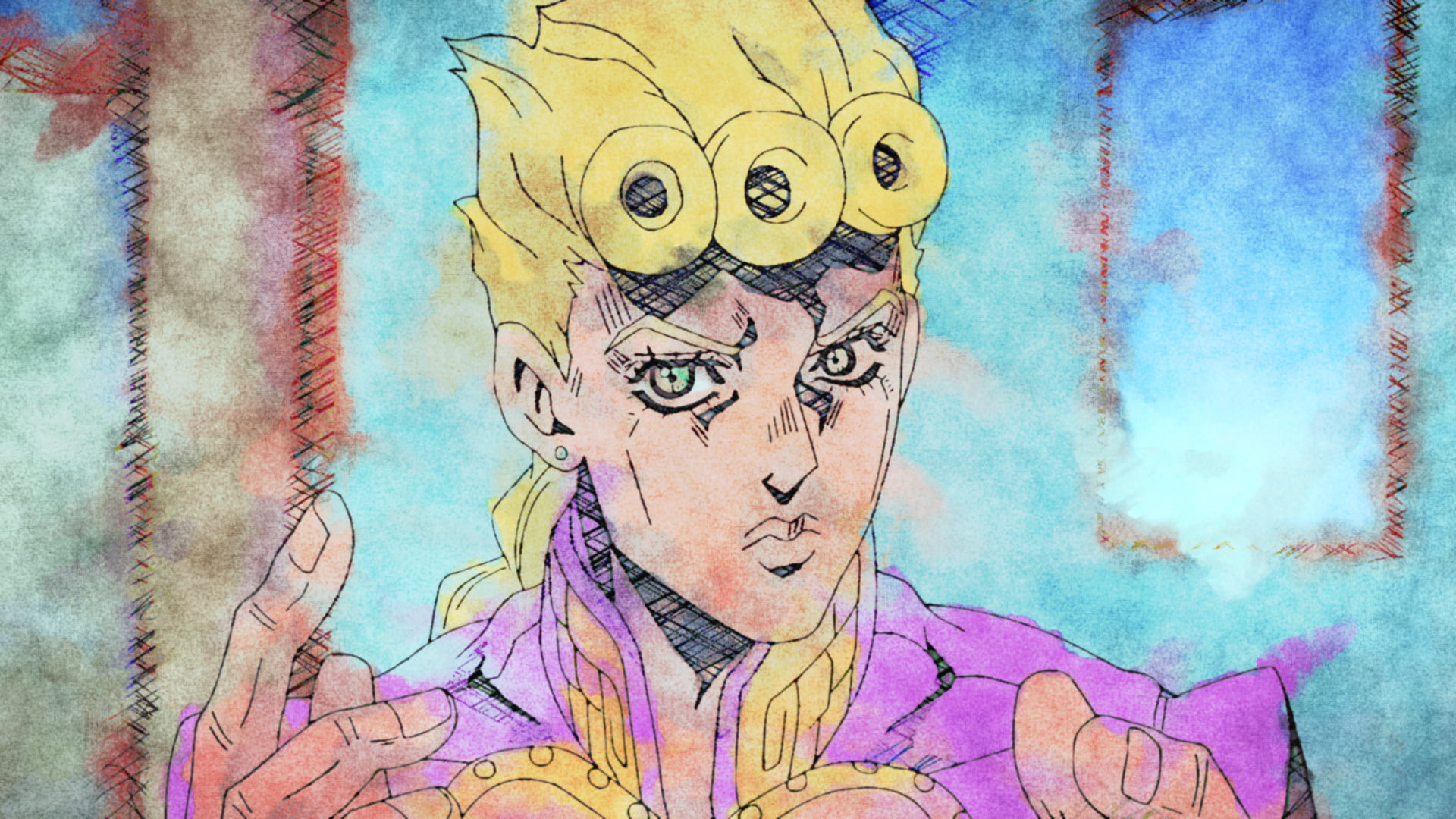 Anime, 1080P, Giorno Giovanna, Jojos Bizarre Adventure, HD Wallpaper