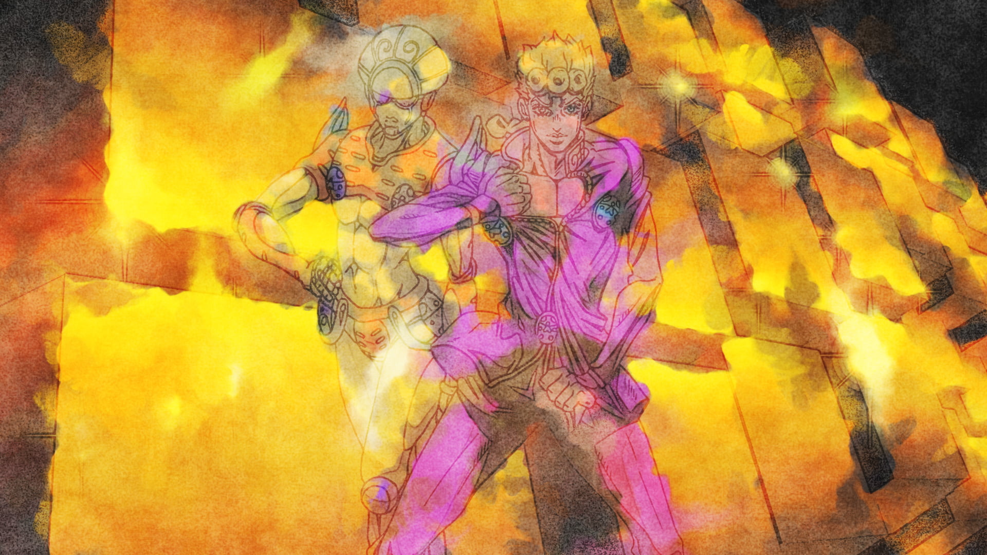 Giorno Giovanna, Jojos Bizarre Adventure, Anime, 1080P, HD Wallpaper