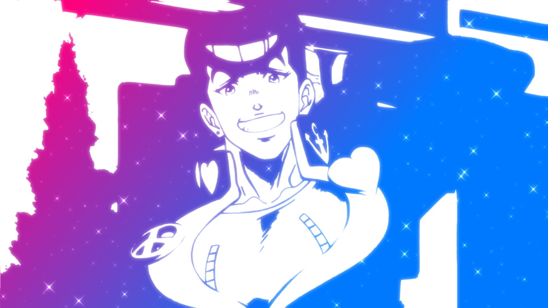 1080P, Josuke Higashikata, Jojos Bizarre Adventure, Anime, HD Wallpaper