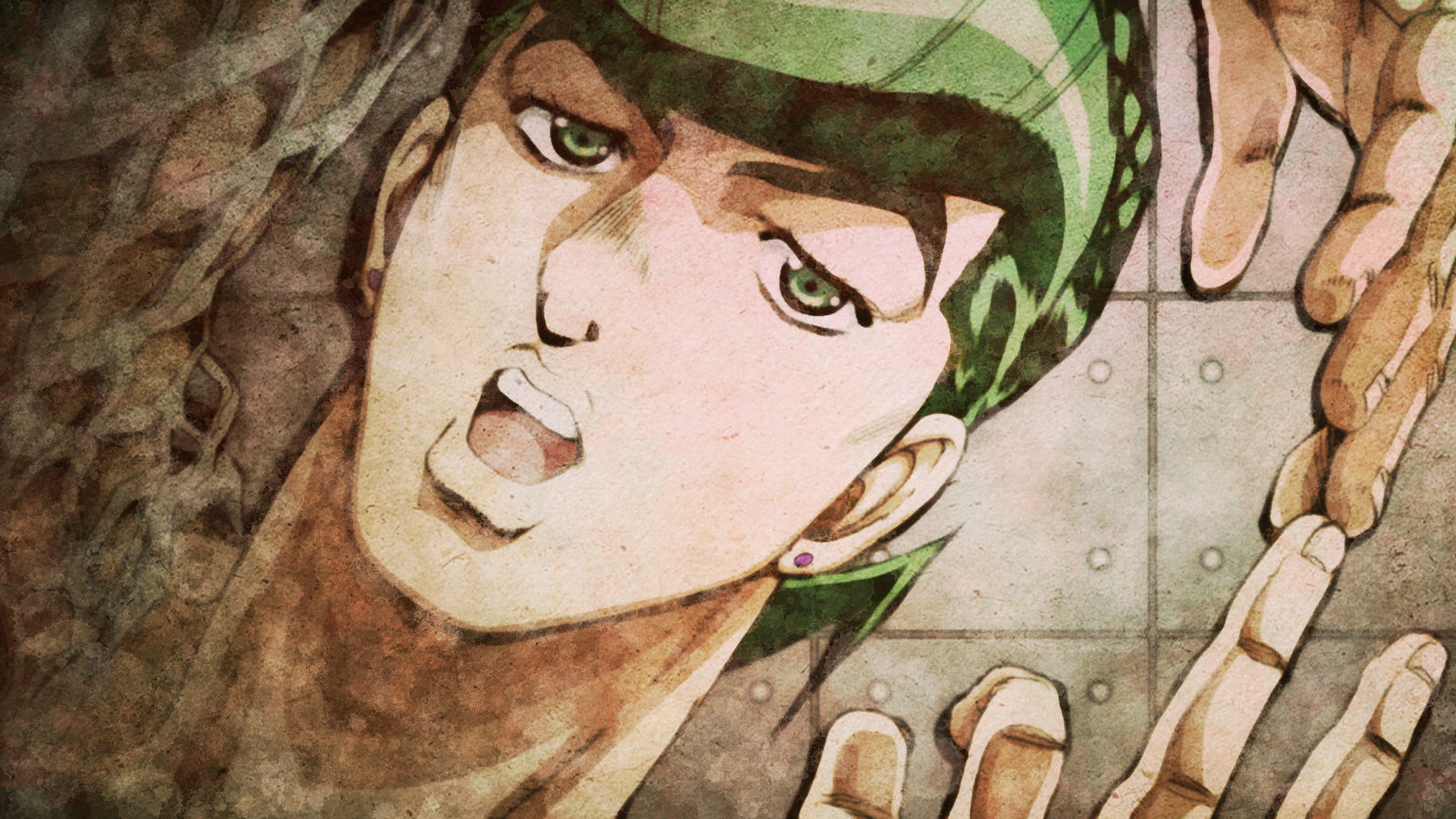 Jojos Bizarre Adventure, 1080P, Josuke Higashikata, Anime, HD Wallpaper