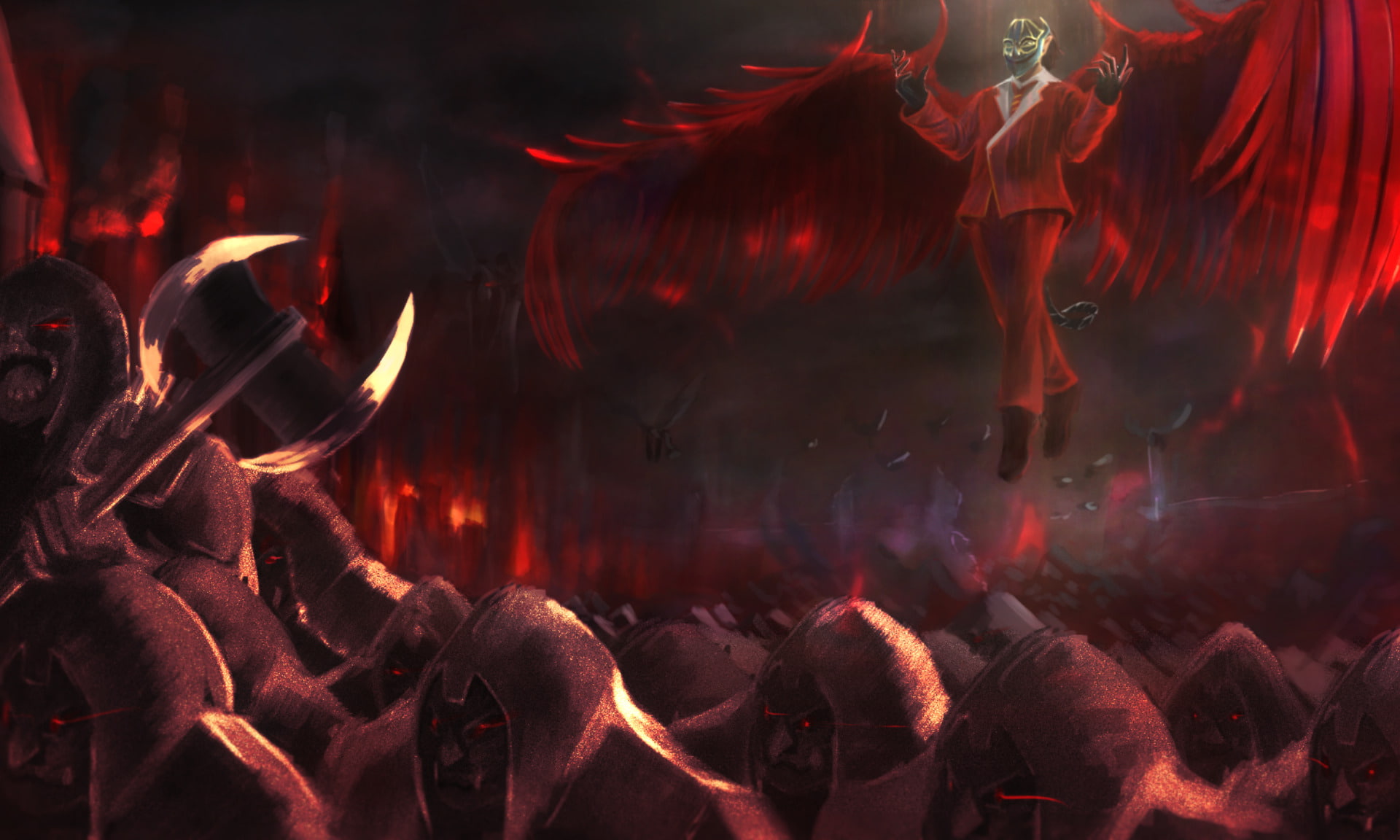 Anime, Overlord, Demiurge (Overlord), 1080P, HD Wallpaper