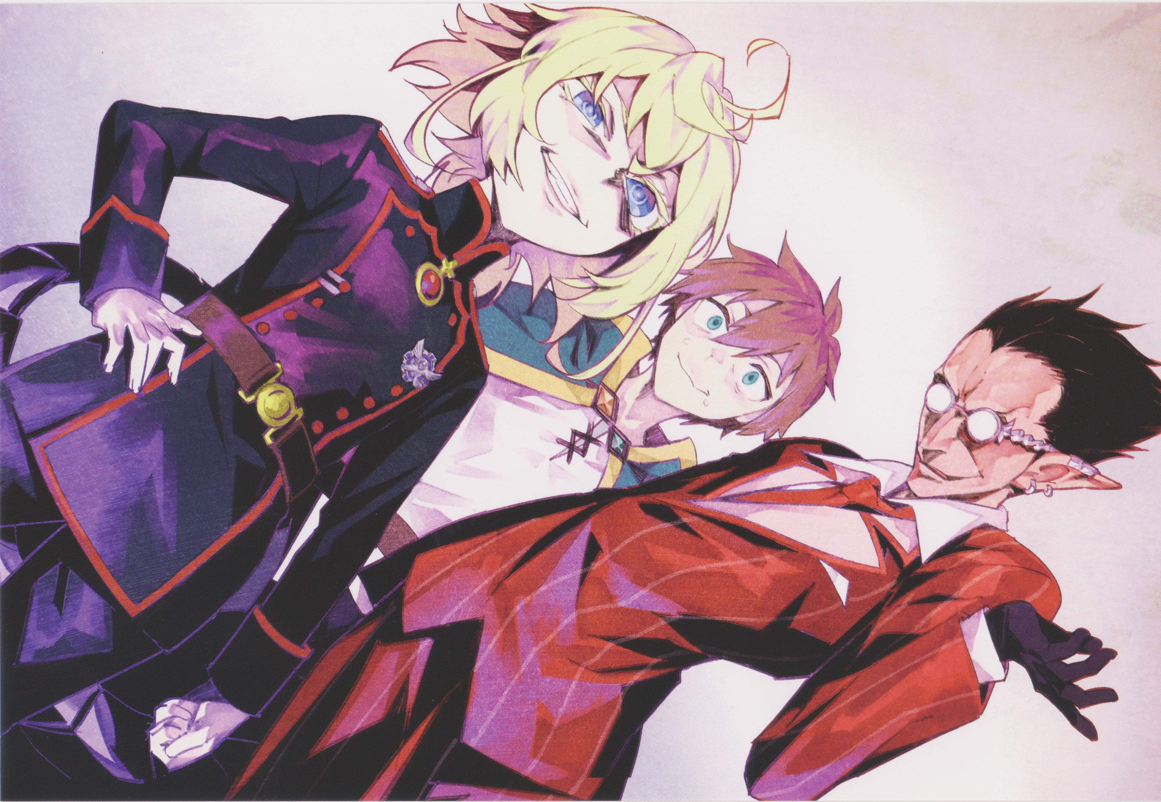 2K, Demiurge (Overlord), Tanya Degurechaff, Anime, Isekai Quartet, Kazuma Satou, HD Wallpaper