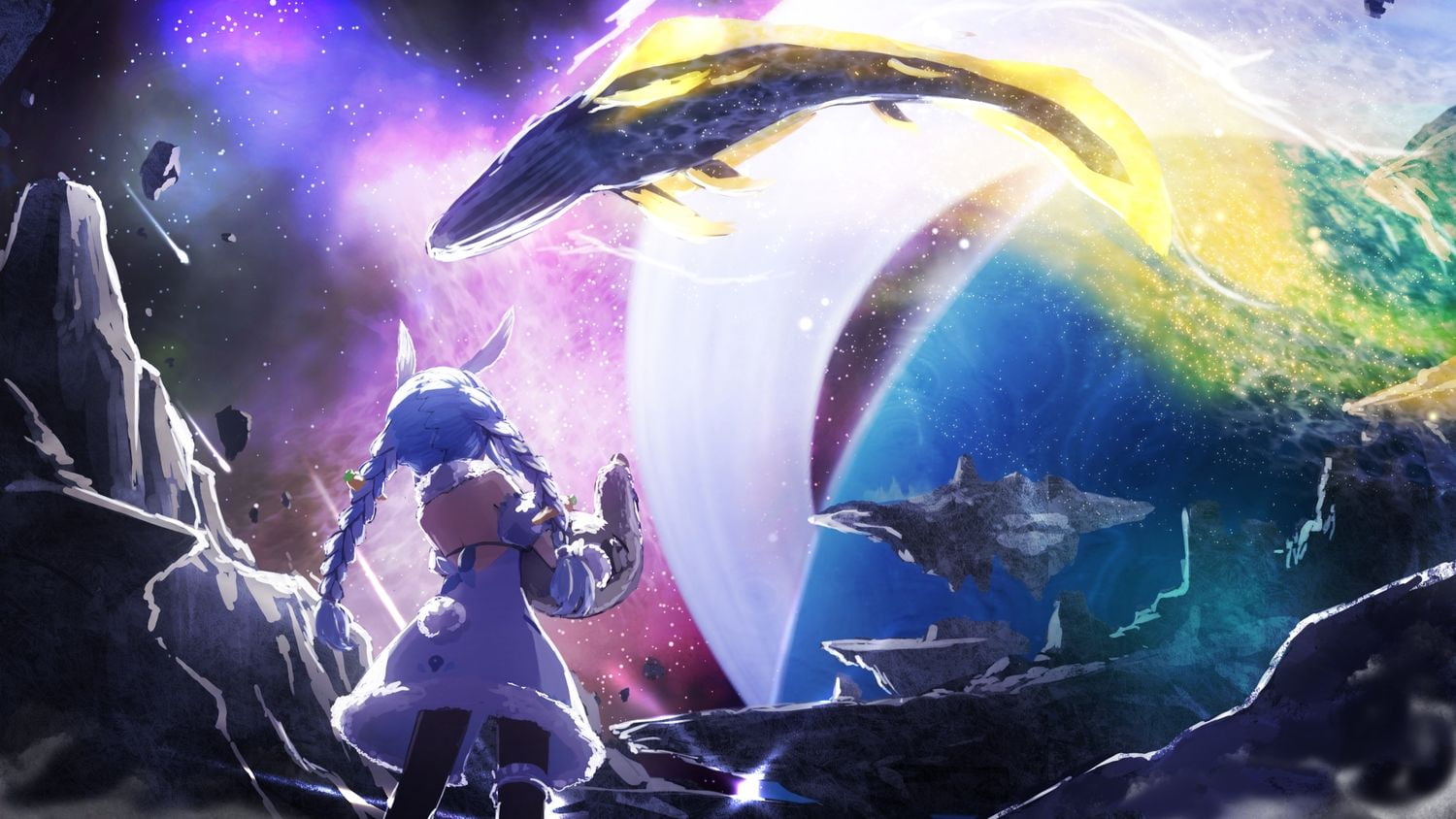 Usada Pekora, Hololive, 720P, HD Wallpaper