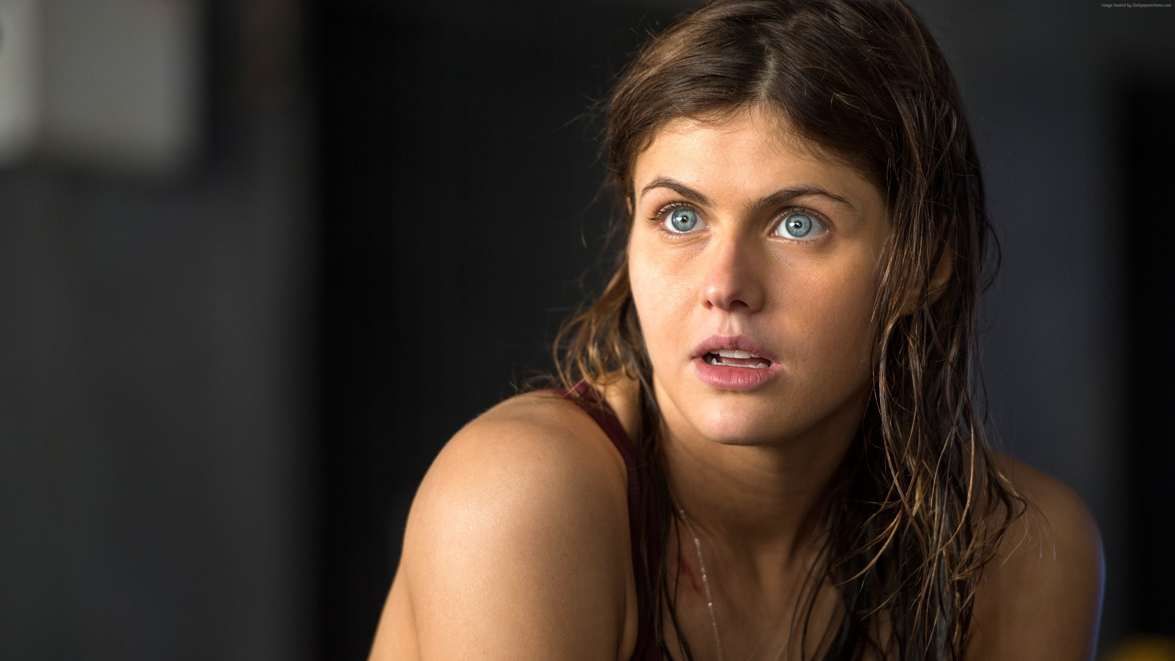 San Andreas, actress, Most Popular Celebs, Alexandra Daddario, 4K, HD Wallpaper