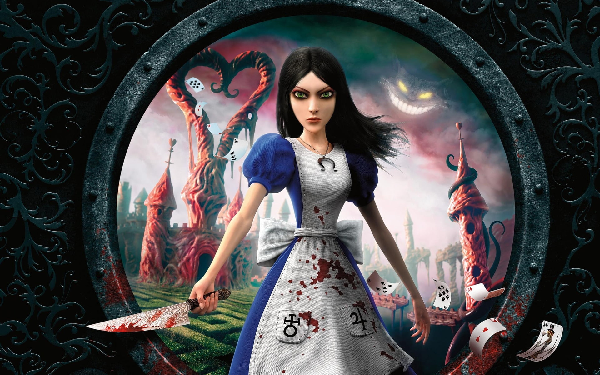 returns, games, madness, video, alice, 1080P, game, HD Wallpaper