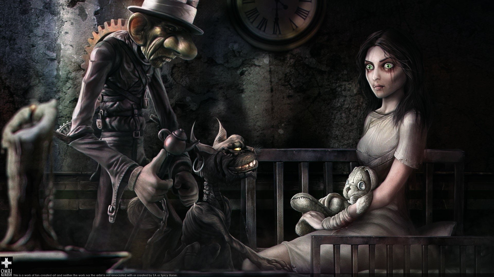 American McGees Alice, 1080P, Video Game, HD Wallpaper