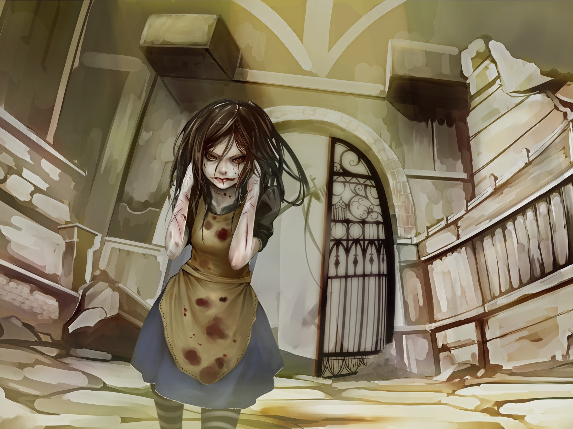 Alice  American McGees Alice  artwork  video games  Alice: Madness Returns, 1080P, HD Wallpaper