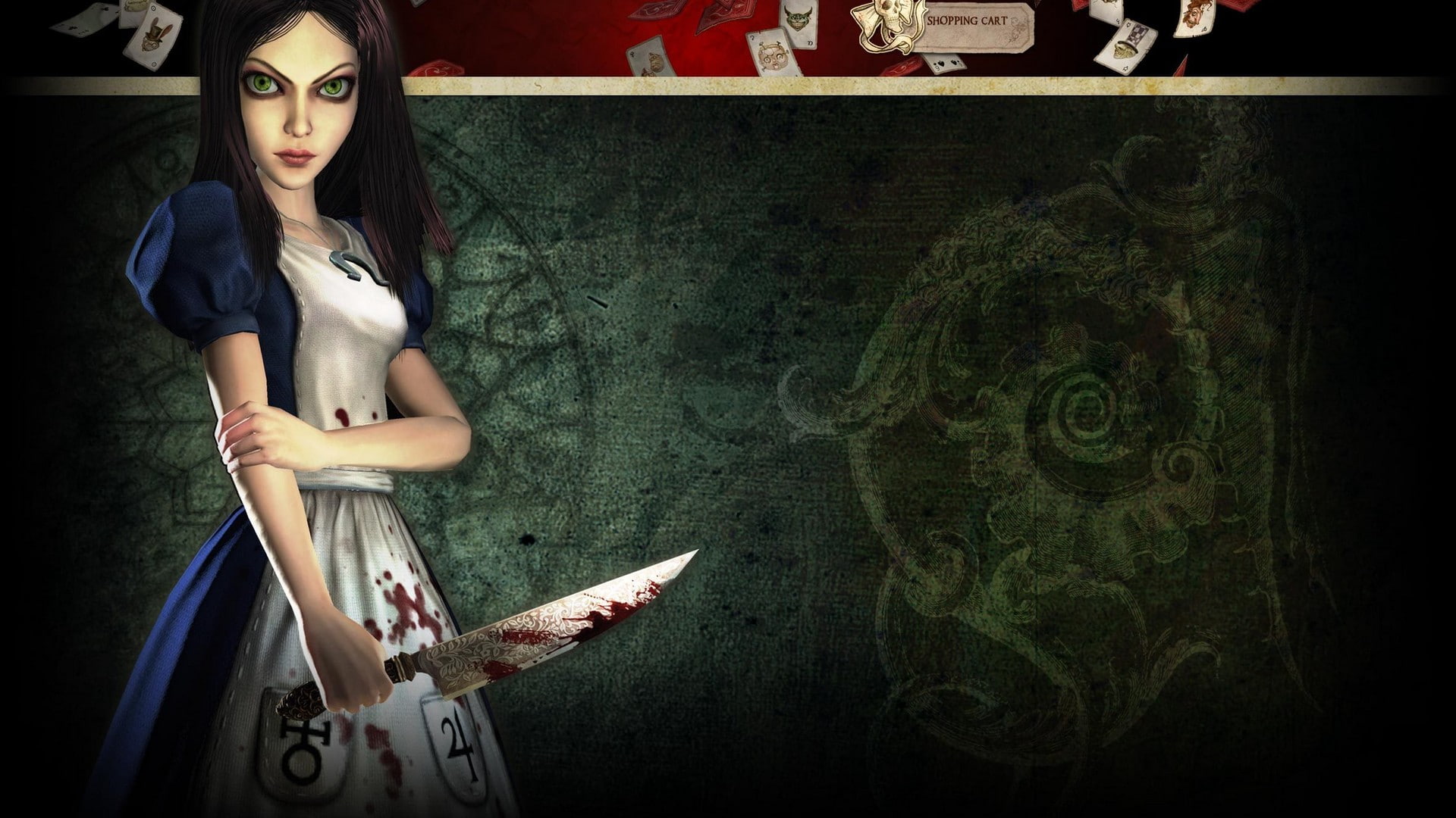 American McGees Alice, 1080P, Alice in Wonderland, HD Wallpaper