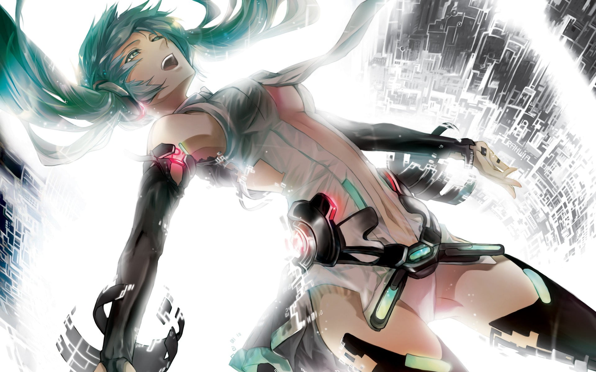 day, real people, close-up, people, skill, nature, twintails, Vocaloid, female likeness, illuminated, young adult, representation, arts culture and entertainment, HD Wallpaper