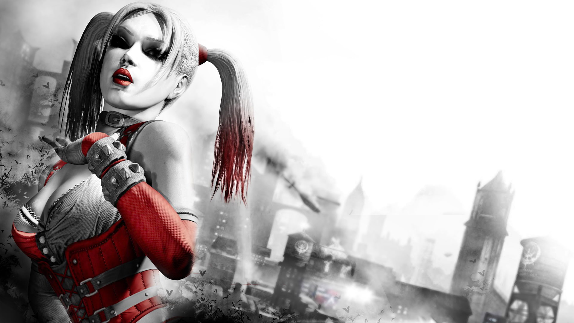 batman, arkham city, 1080P, Harley Quinn, HD Wallpaper