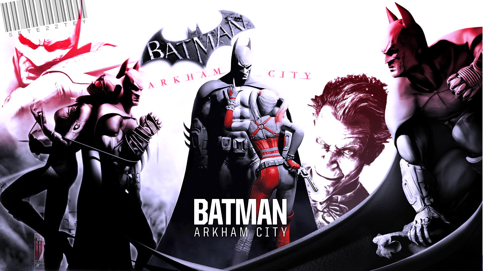 text, communication, script, outdoors, art and craft, human representation, non-western script, Harley Quinn, architecture, western script, sculpture, Joker, HD Wallpaper