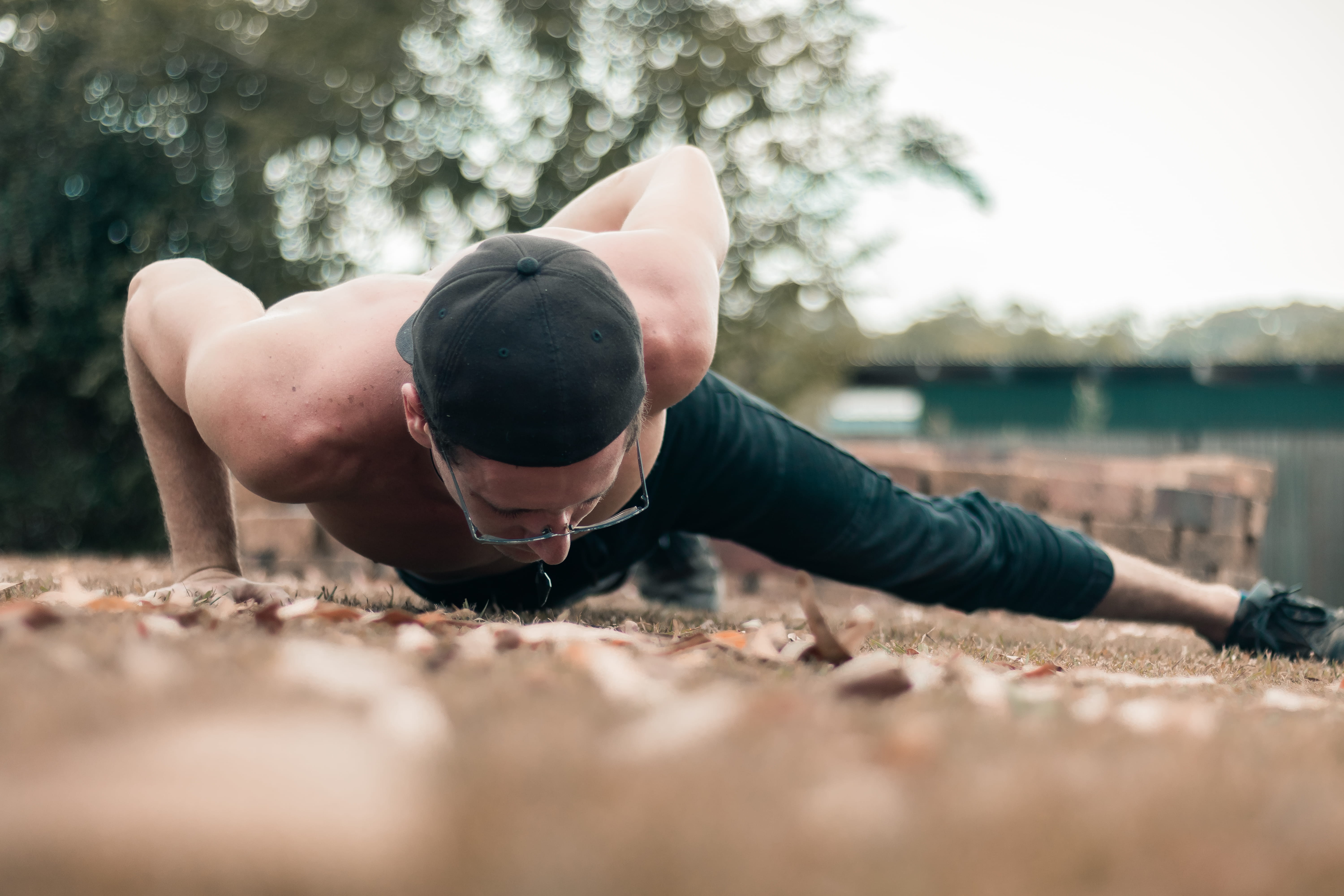 weather, outdoors, young adult, dead grass, fitness, real people, hot, person, sports, surface level, road, blur, headshot, portrait, apparel, shirtless, HD Wallpaper