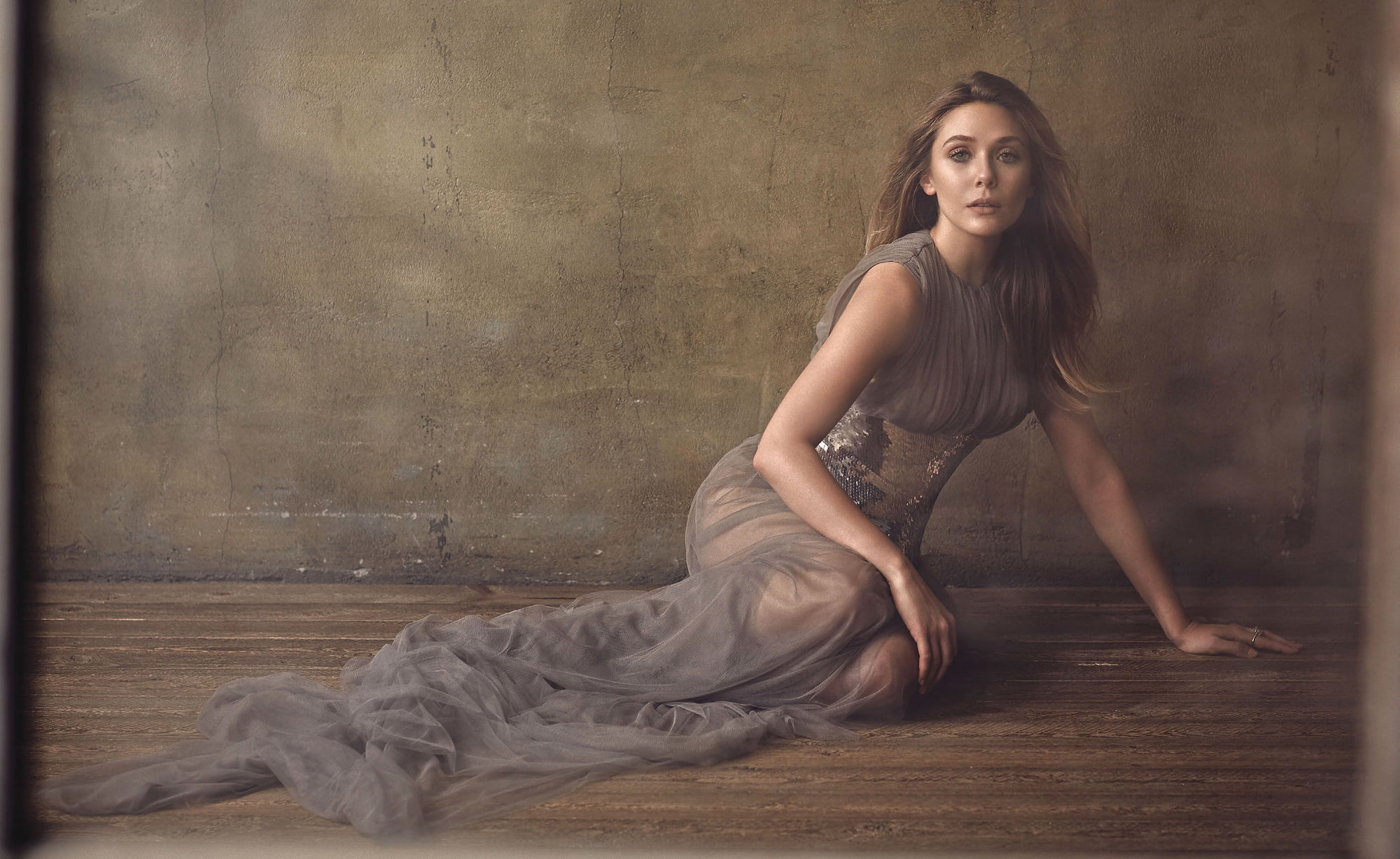 Brunette, 1080P, Actress, Actresses, Elizabeth Olsen, HD Wallpaper