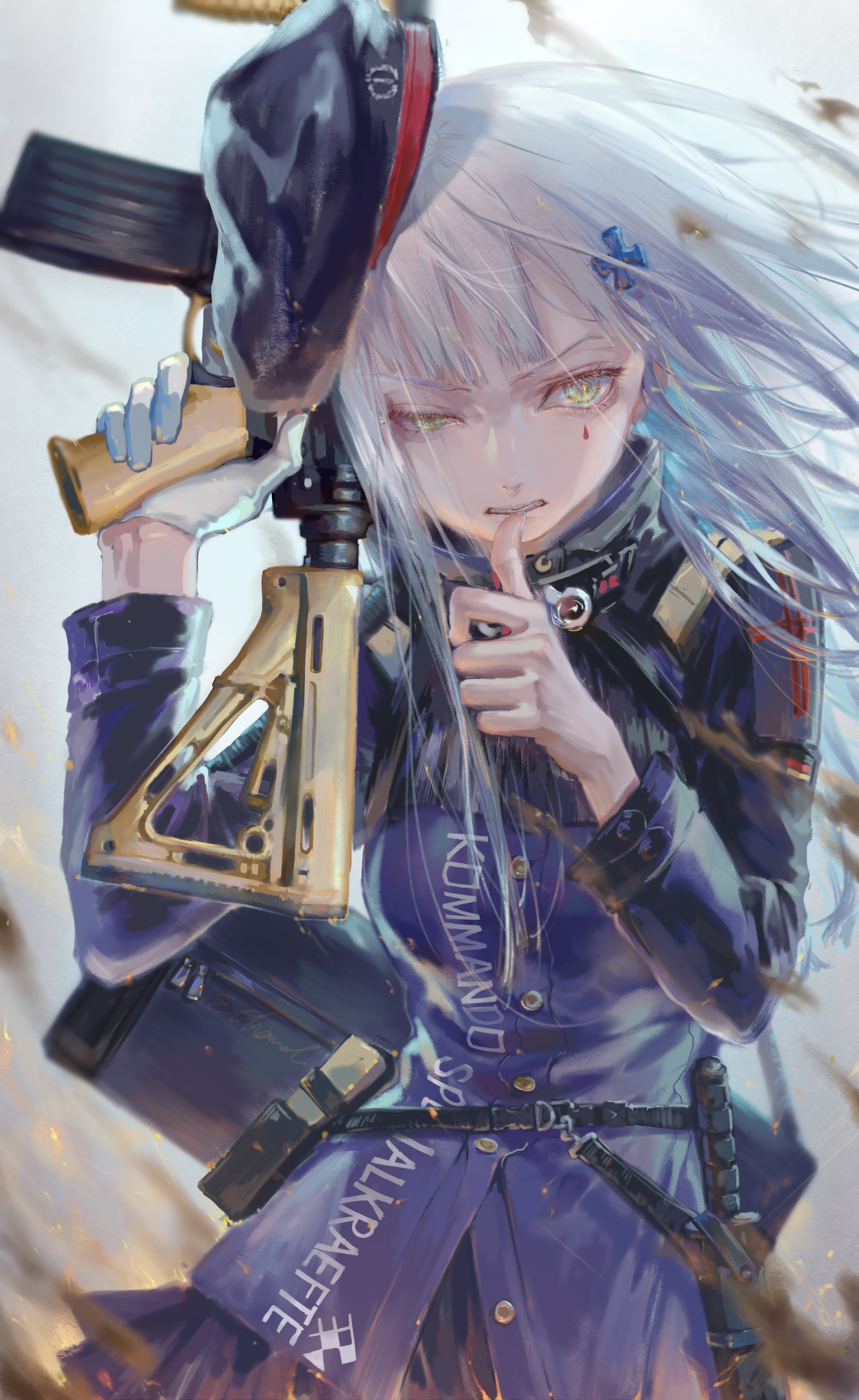 day, arts culture and entertainment, art and craft, disguise, sculpture, female likeness, painting, technology, indoors, creativity, anime girl, front view, Phone HD Wallpaper