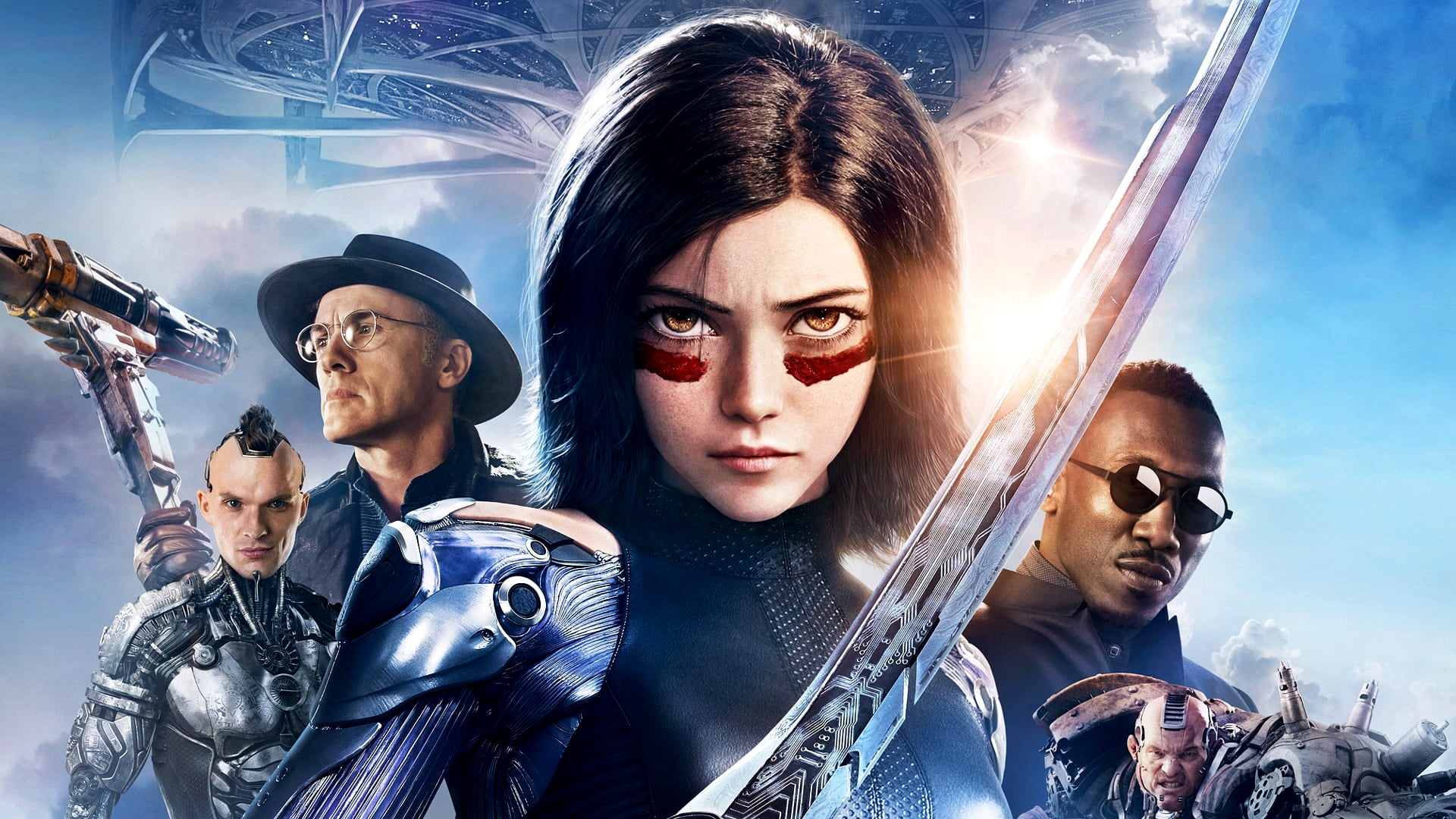 Ed Skrein, Movie, Mahershala Ali, Christoph Waltz, Alita: Battle Angel, 1080P, Alita (Alita: Battle Angel), HD Wallpaper