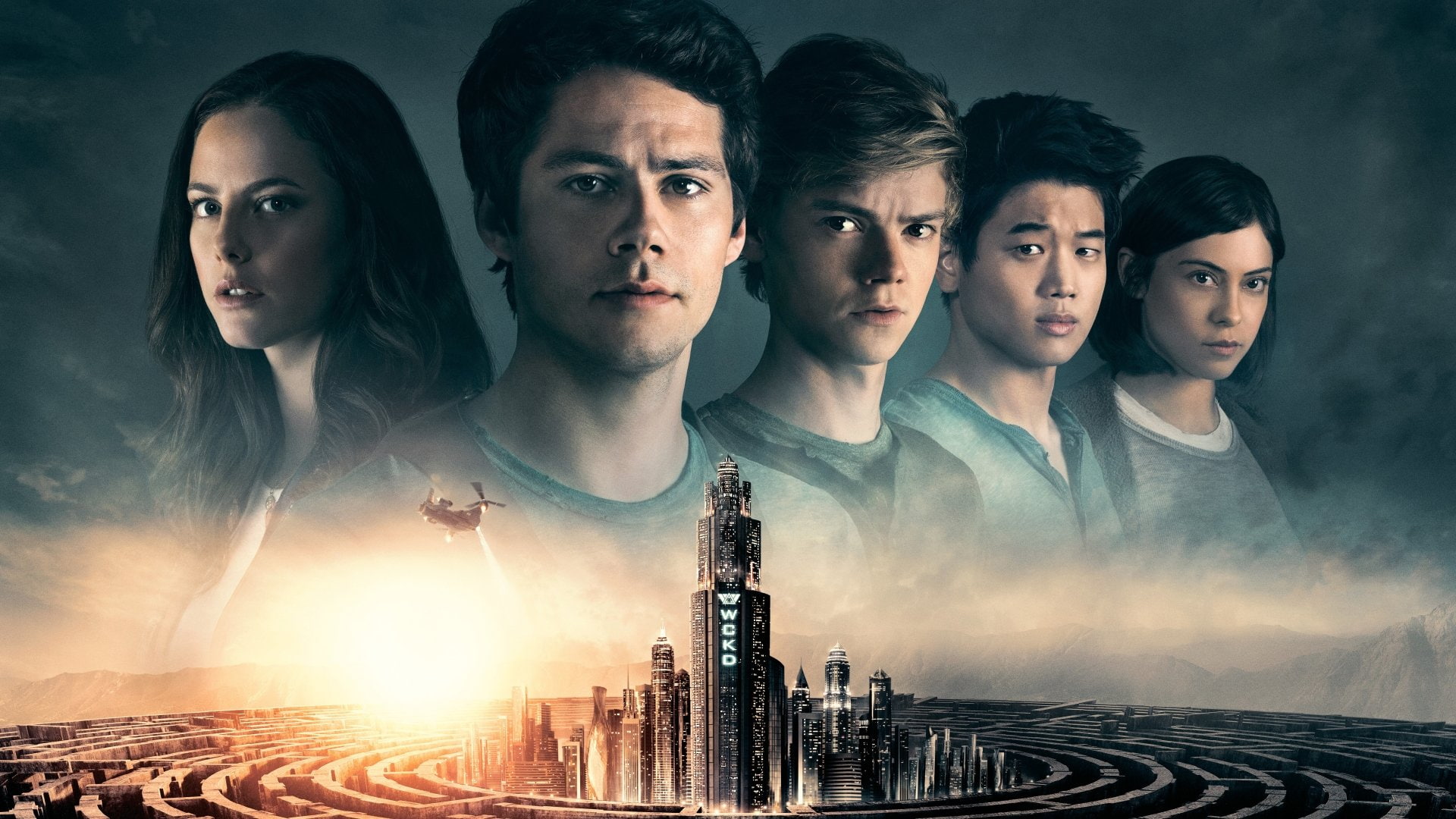 Dylan OBrien, Rosa Salazar, 1080P, Ki Hong Lee, Maze Runner: The Death Cure, Movie, Kaya Scodelario, Thomas Brodie-Sangster, HD Wallpaper