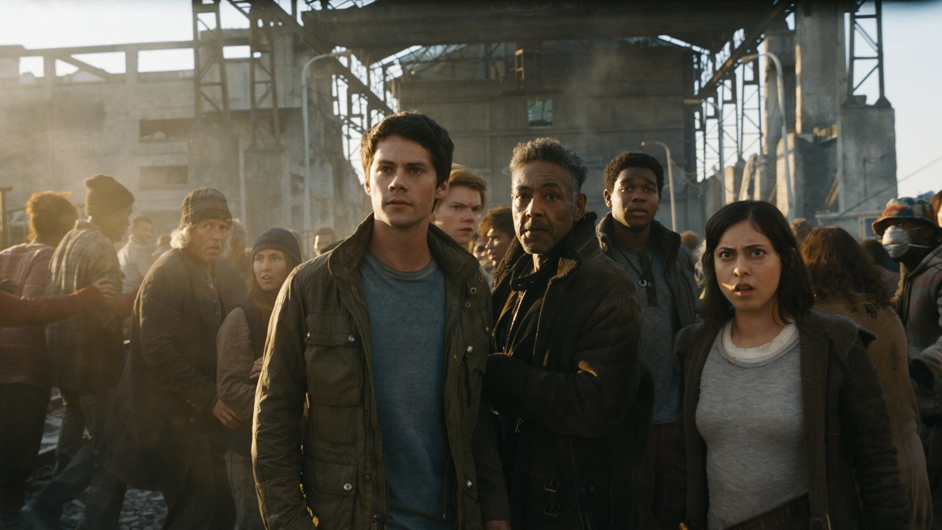 Giancarlo Esposito, 1080P, Maze Runner: The Death Cure, Rosa Salazar, Movie, Dylan OBrien, HD Wallpaper