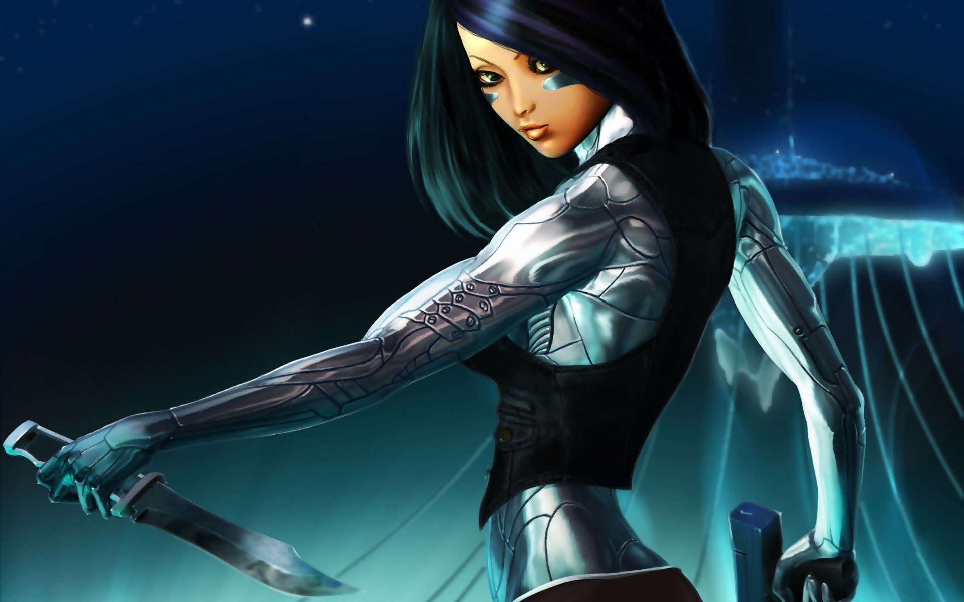 battle angel alita, 1080P, HD Wallpaper