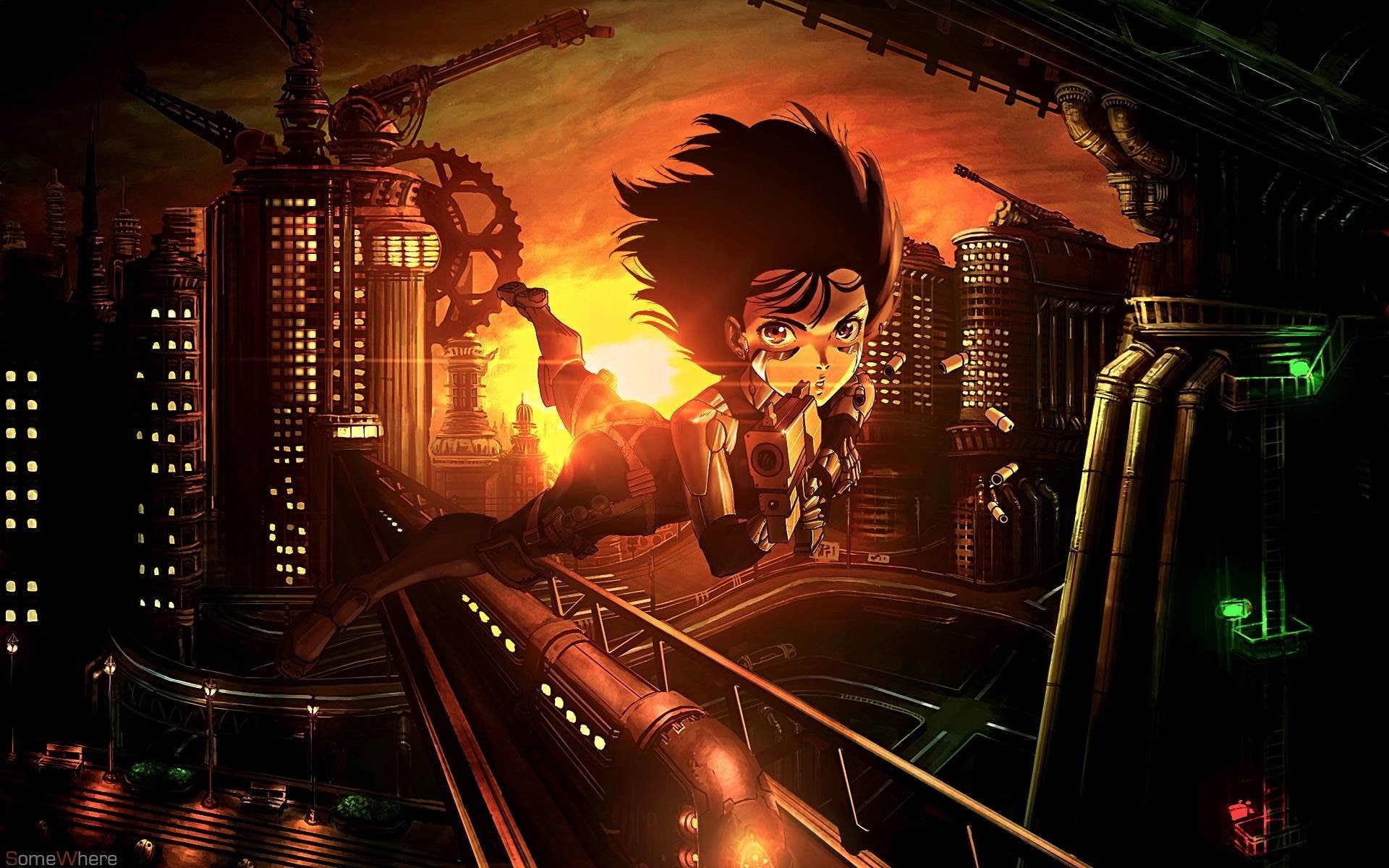 Battle Angel Alita, Anime, City, 1080P, HD Wallpaper