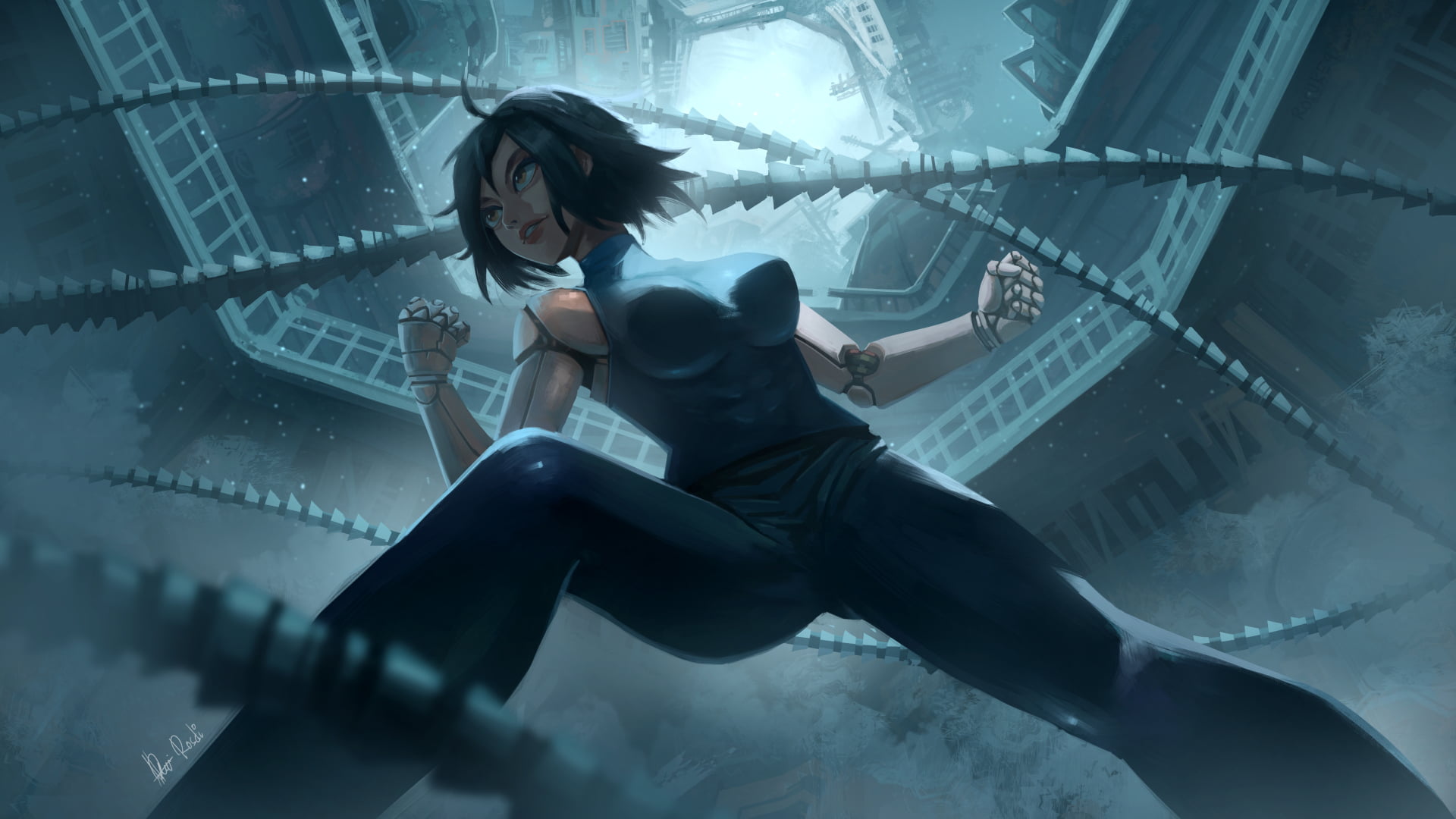 Movie, 1080P, Alita: Battle Angel, Alita (Alita: Battle Angel), HD Wallpaper