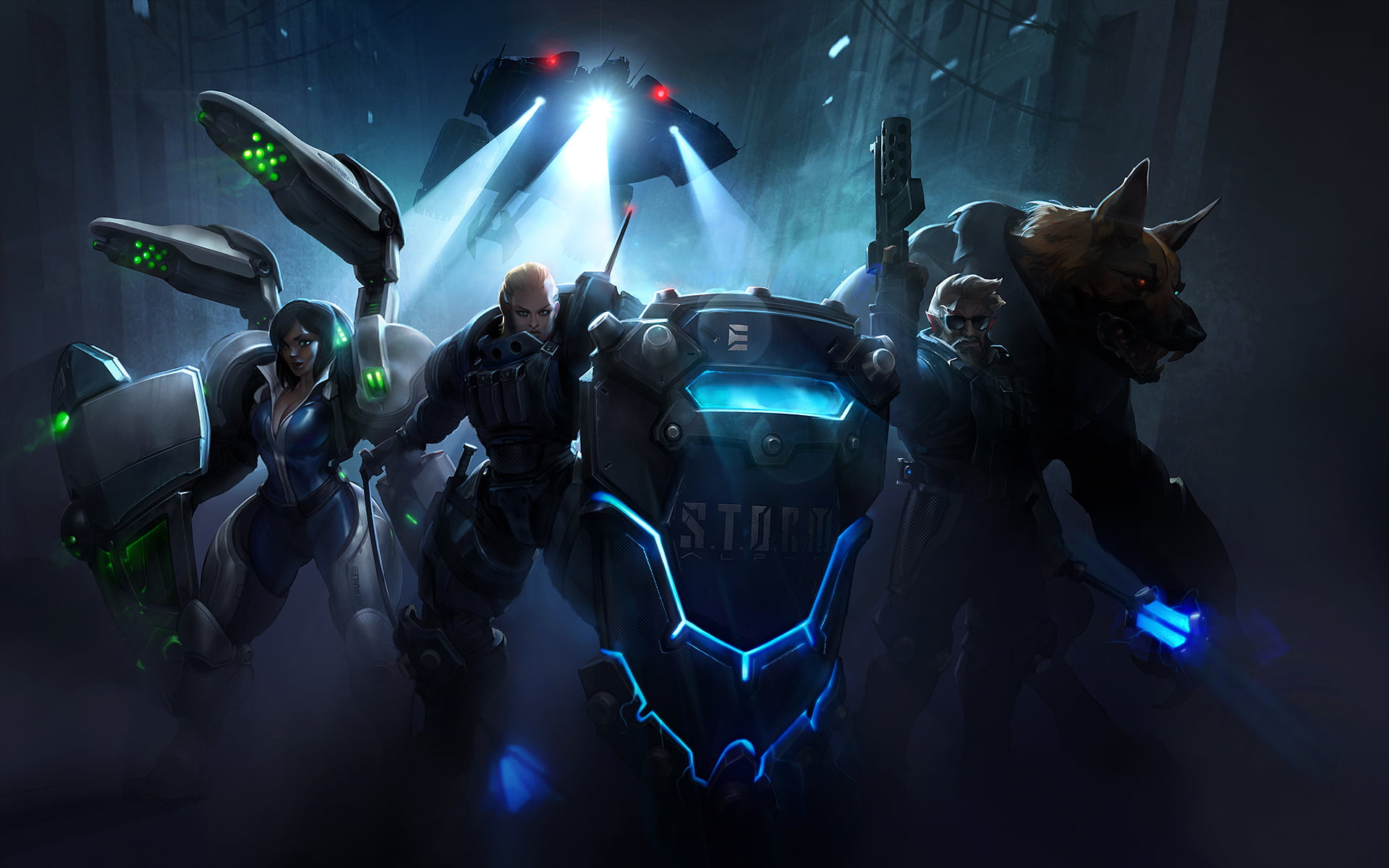 Genn Greymane, Heroes of the Storm, 1080P, Video Game, Crusader (Diablo III), Rosa Morales, HD Wallpaper