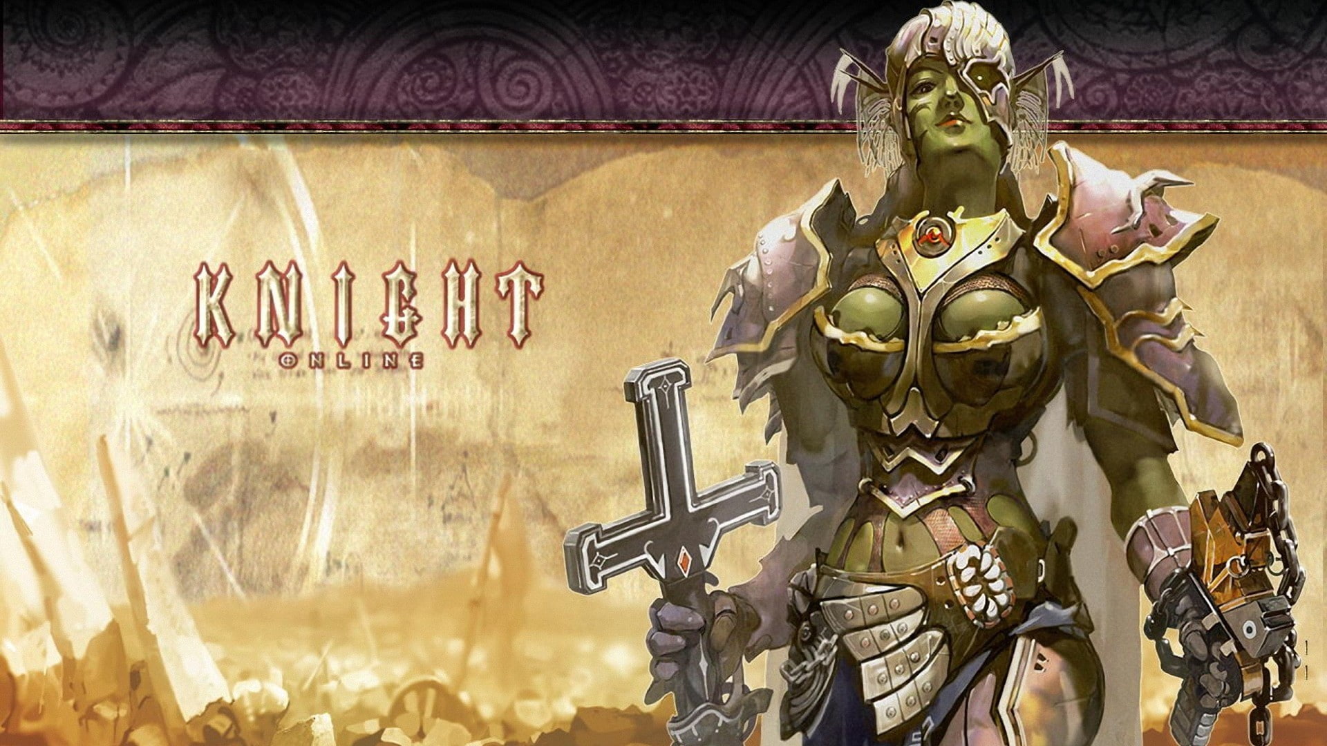 orcs, Knight Online, 1080P, warrior, HD Wallpaper