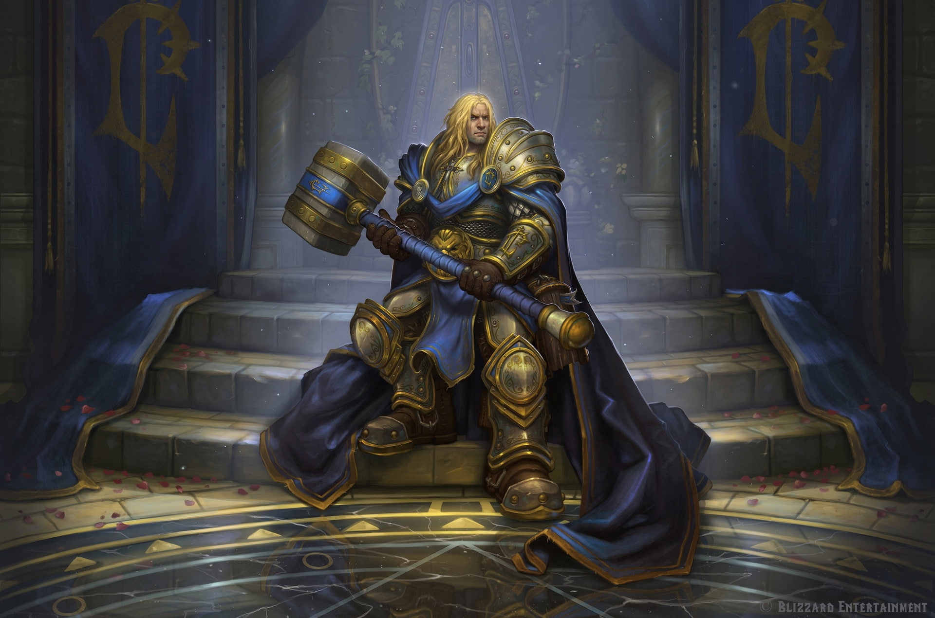 Armor, Warrior, Arthas Menethil, 1080P, Warcraft, Video Game, World Of Warcraft, HD Wallpaper