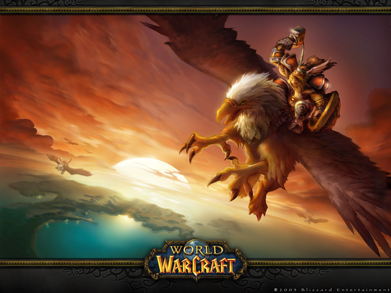 Warcraft, Griffins, Blizzard Entertainment, 720P, wow classic, World of Warcraft, dwarf, HD Wallpaper