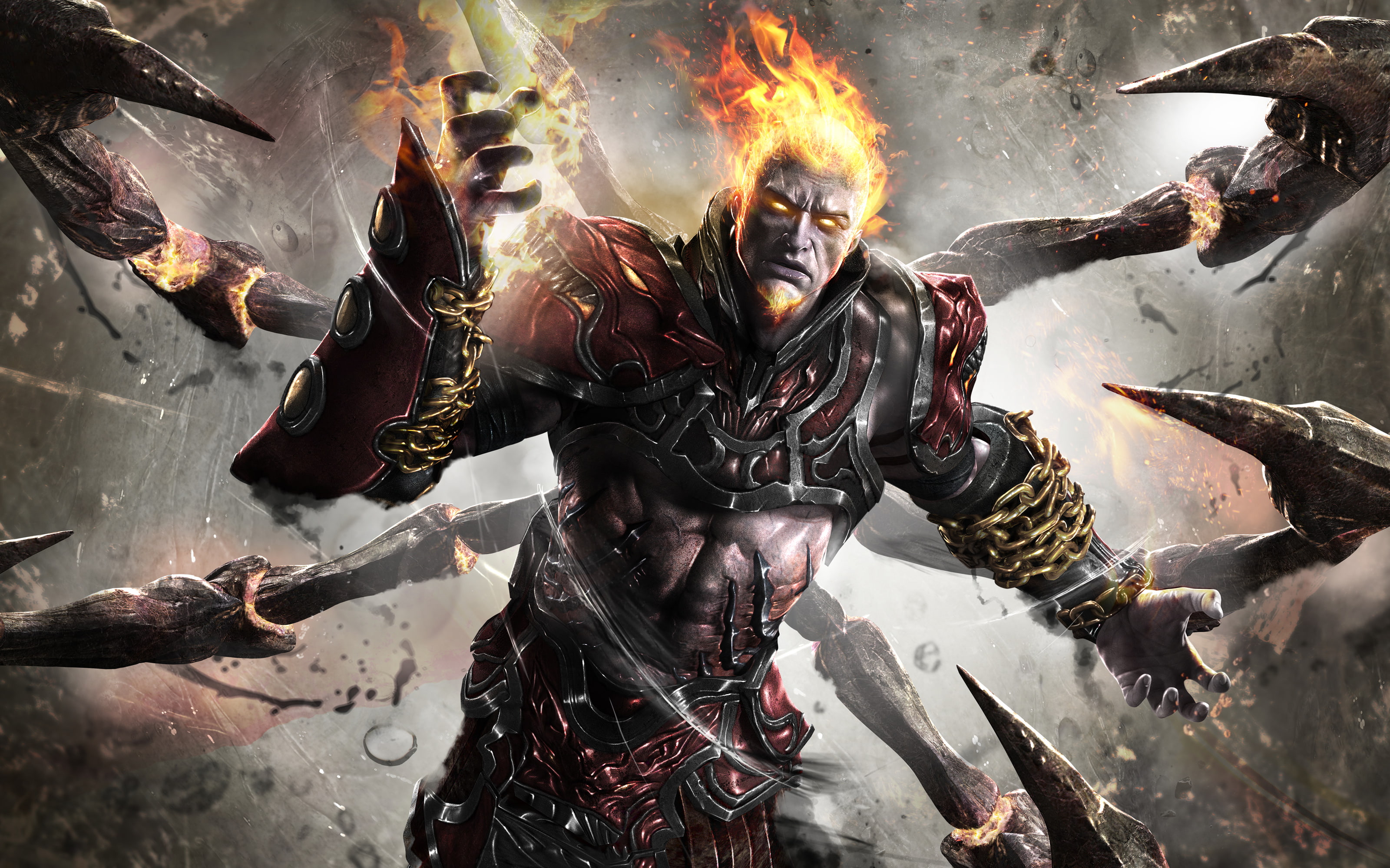 ascension, 2K, war, god, ares, HD Wallpaper