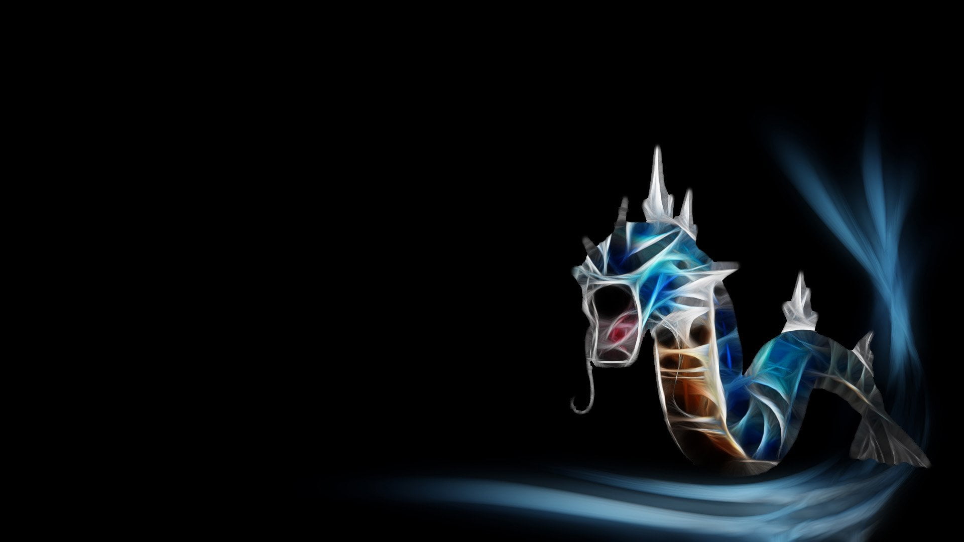 1080P, sphere, nature, globe - man made object, gyarados, Pokémon, vitality, art and craft, communication, no people, Water Pokémon, studio shot, Gyarados (Pokémon), HD Wallpaper