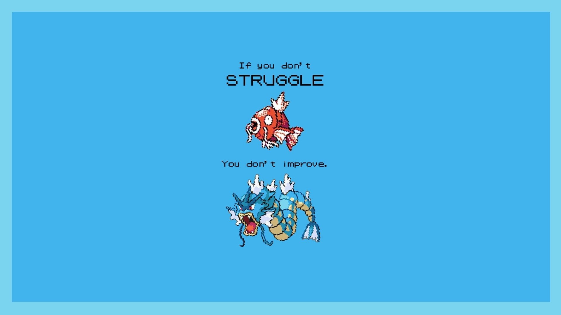 blue background, nature, technology, indoors, male likeness, copy space, art and craft, 1080P, studio shot, business, Magikarp (Pokémon), craft, creativity, HD Wallpaper
