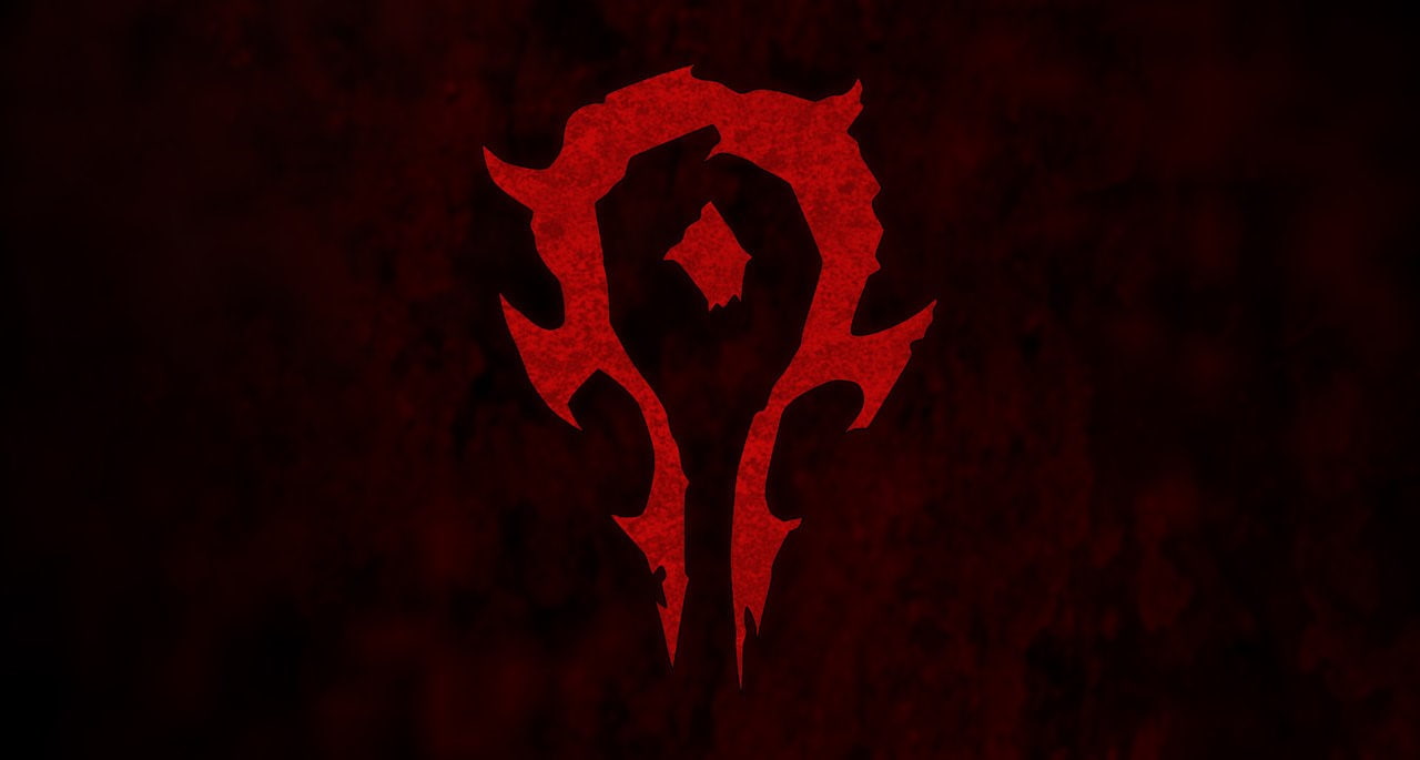red, no people, art and craft, studio shot, warcraft movie warcraft wow movie movie horde sign, single object, pattern, creativity, maple leaf, indoors, HD Wallpaper