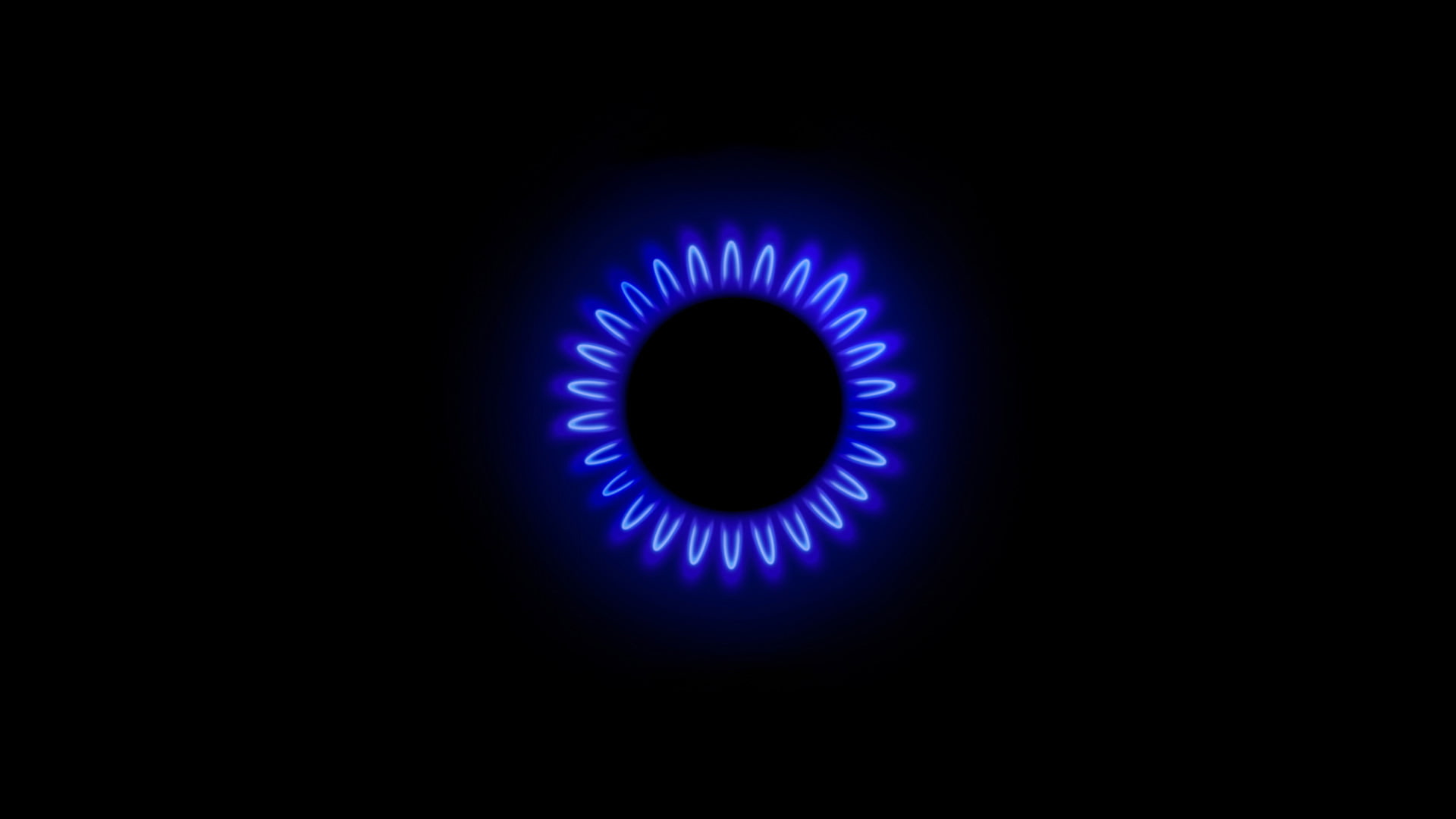 fossil fuel, copy space, fuel and power generation, technology, natural gas, blue, 1080P, close-up, kitchen, burner - stove top, indoors, circle, purple, HD Wallpaper