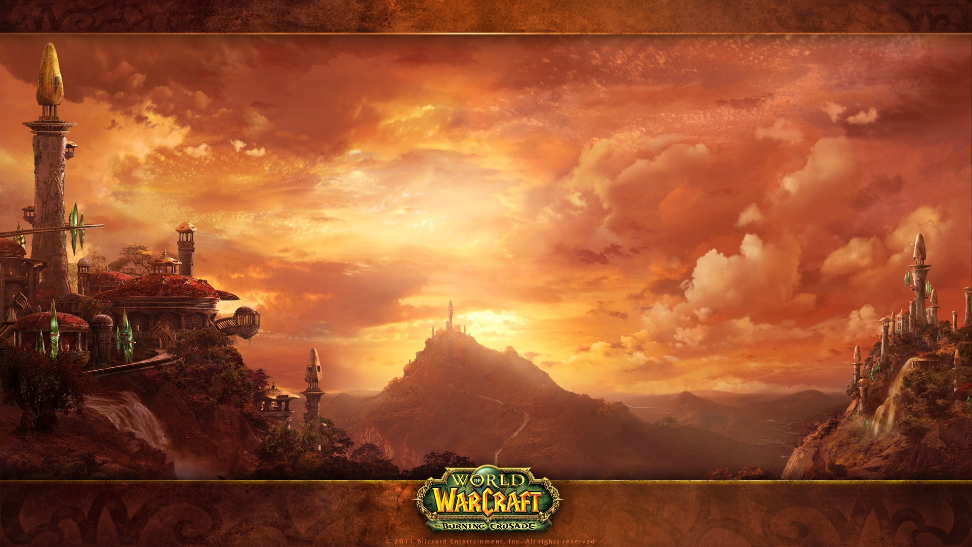 warcraft, Blizzard Entertainment, Silvermoon City, world of warcraft, 1080P, HD Wallpaper