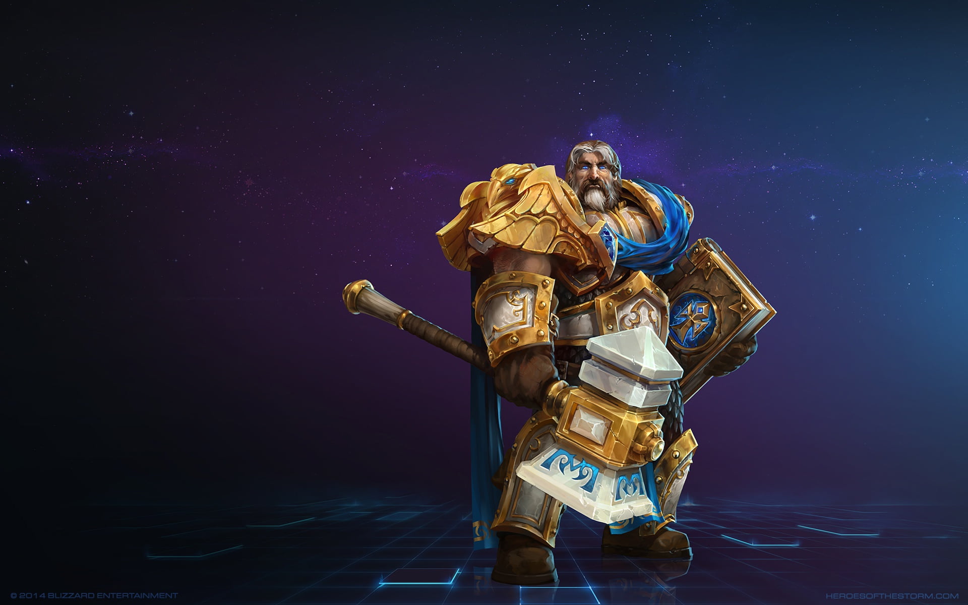 Blizzard Entertainment, PC gaming, Uther the Lightbringer, World of Warcraft, 1080P, HD Wallpaper