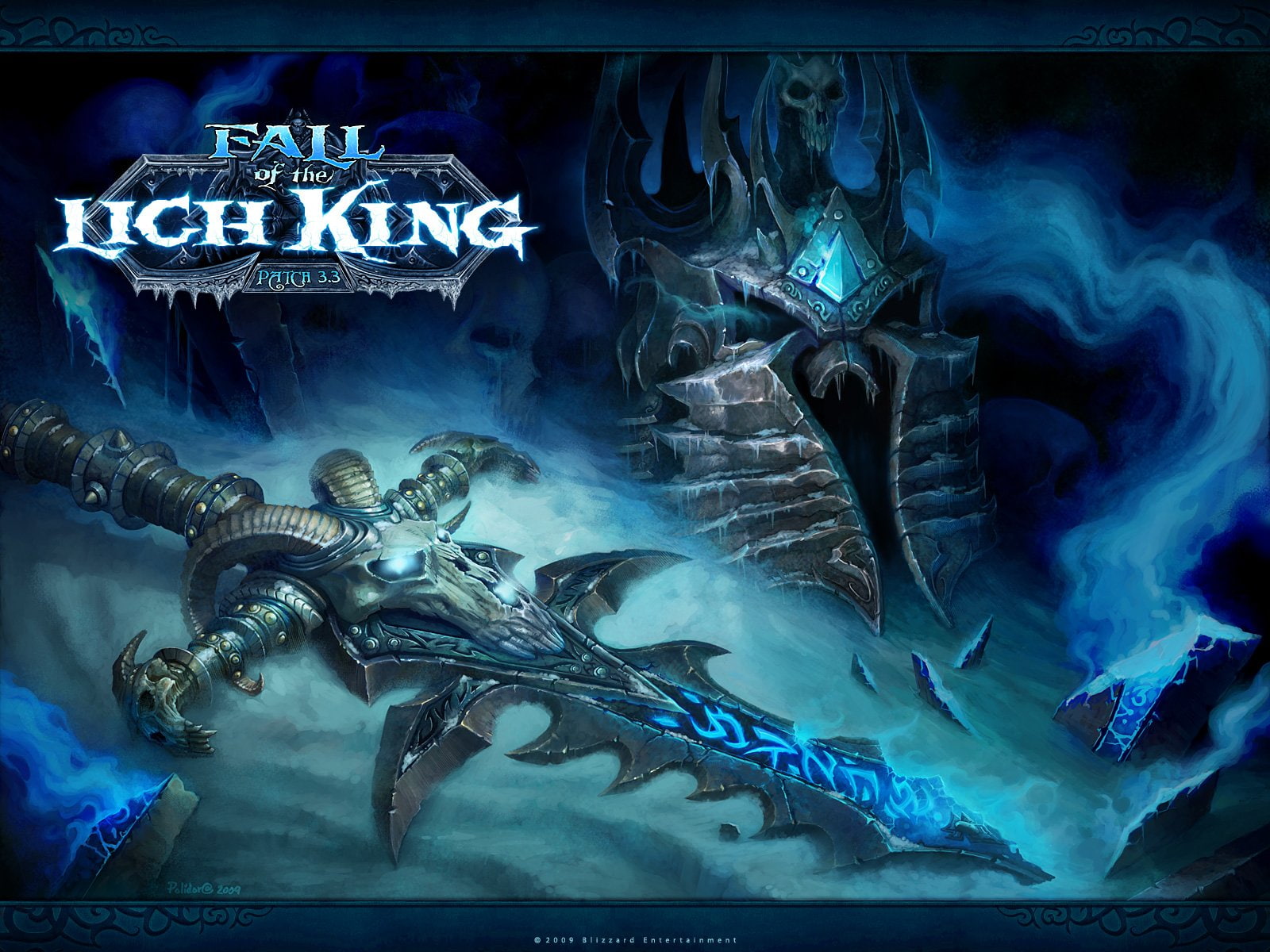 king, world, frostmourne, lich, warcraft, 720P, HD Wallpaper