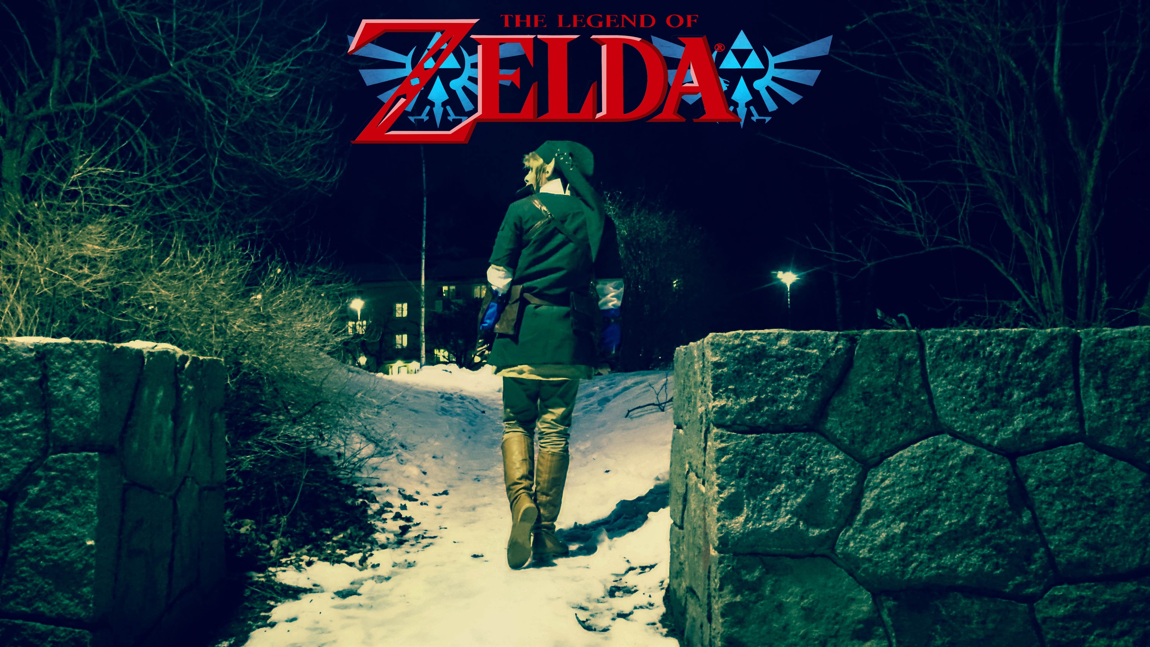 representation, leisure activity, nature, footpath, zelda, photography, Nintendo, lifestyles, communication, Link, one person, warm clothing, video games, HD Wallpaper