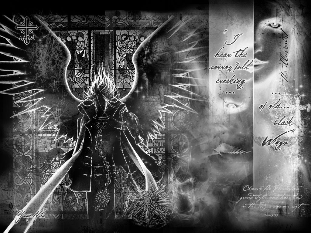 480P, hd, anime, vampire, blood, trinity, Trinity Blood, art, HD Wallpaper