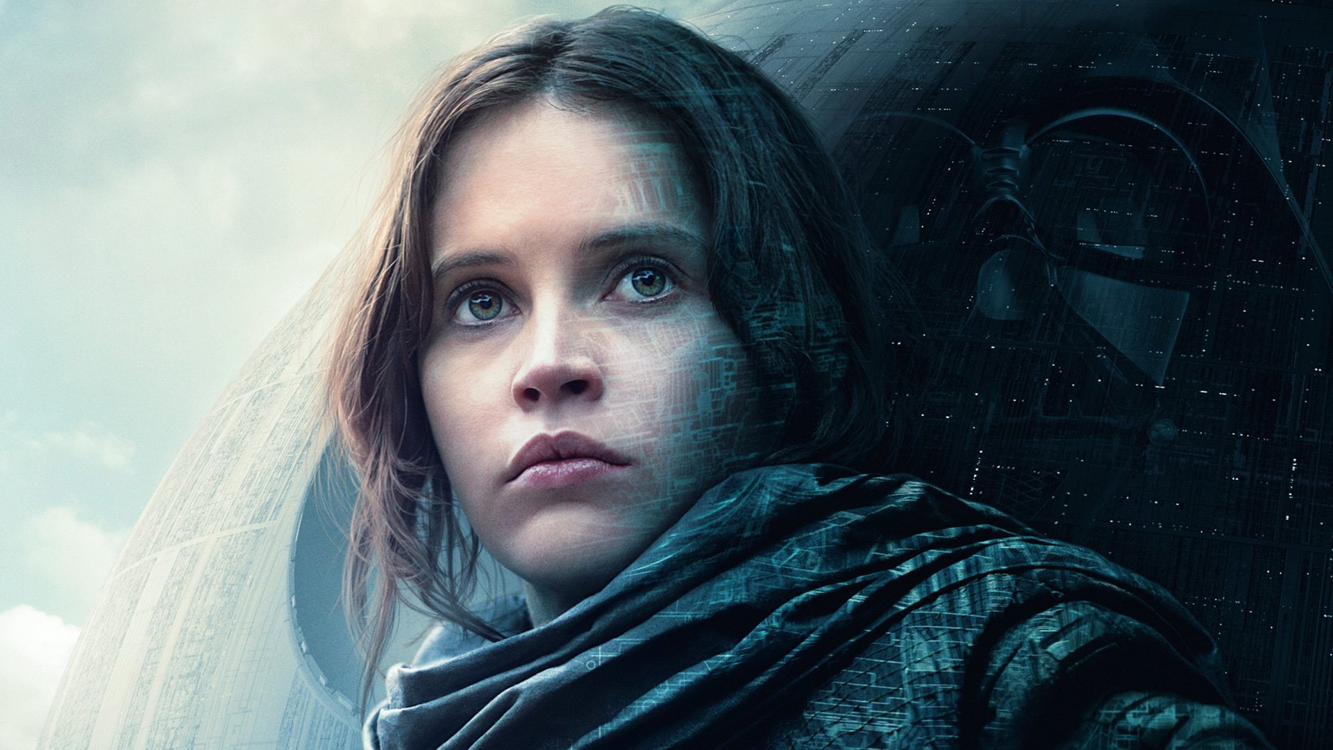 Jyn Erso, Darth Vader, Rogue One: A Star Wars Story, Star Wars, 1080P, HD Wallpaper