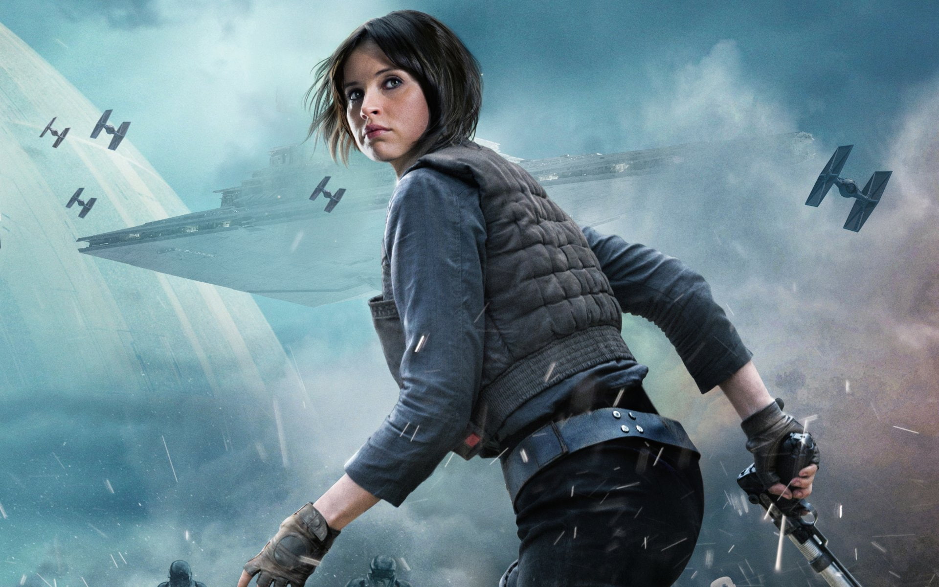 Rogue One: A Star Wars Story, Felicity Jones, Star Wars, 1080P, Jyn Erso, HD Wallpaper