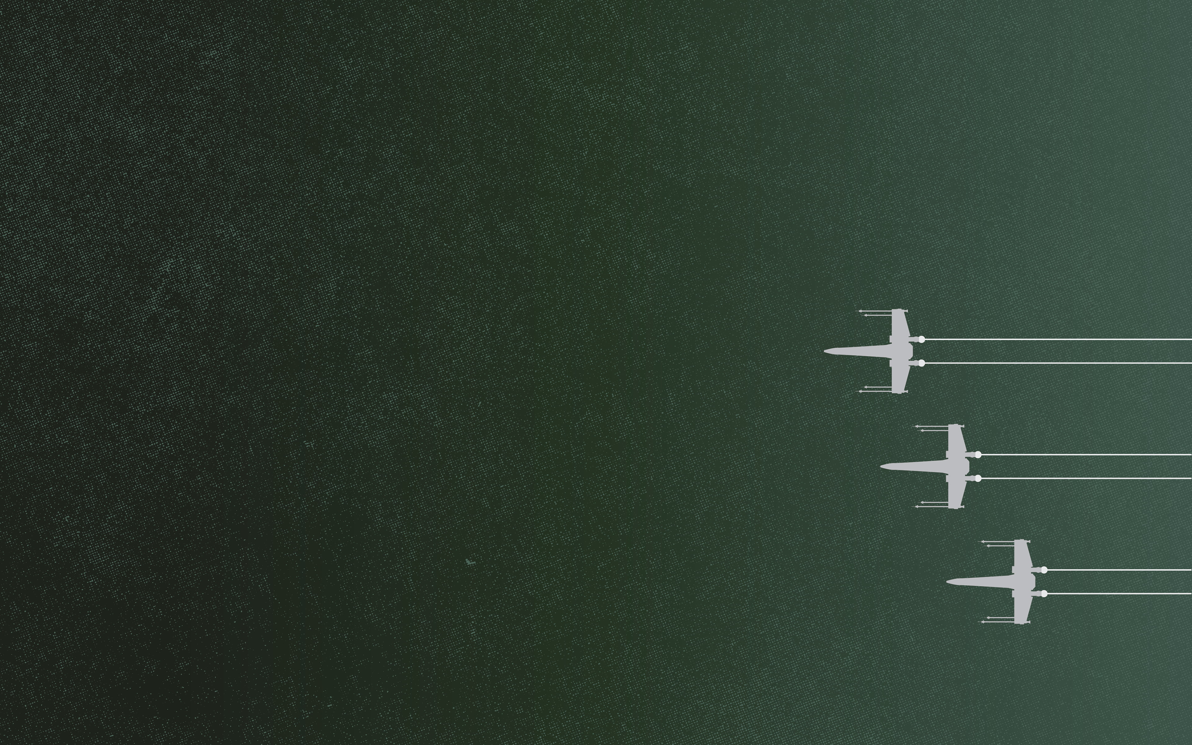 minimalism, X wing, 4K, Star Wars, HD Wallpaper
