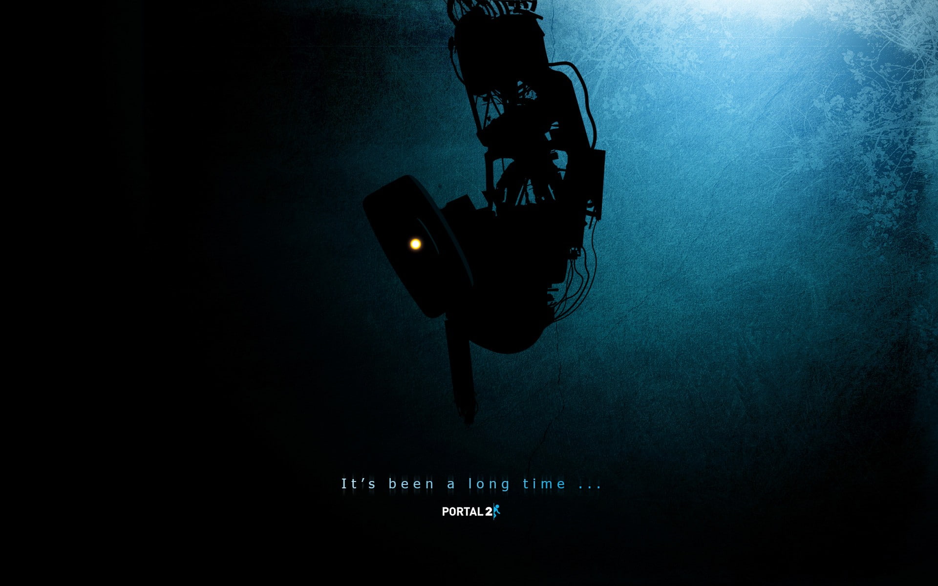 black, robot, GLaDOS, dark, Portal 2, 1080P, video games, Portal (game), HD Wallpaper