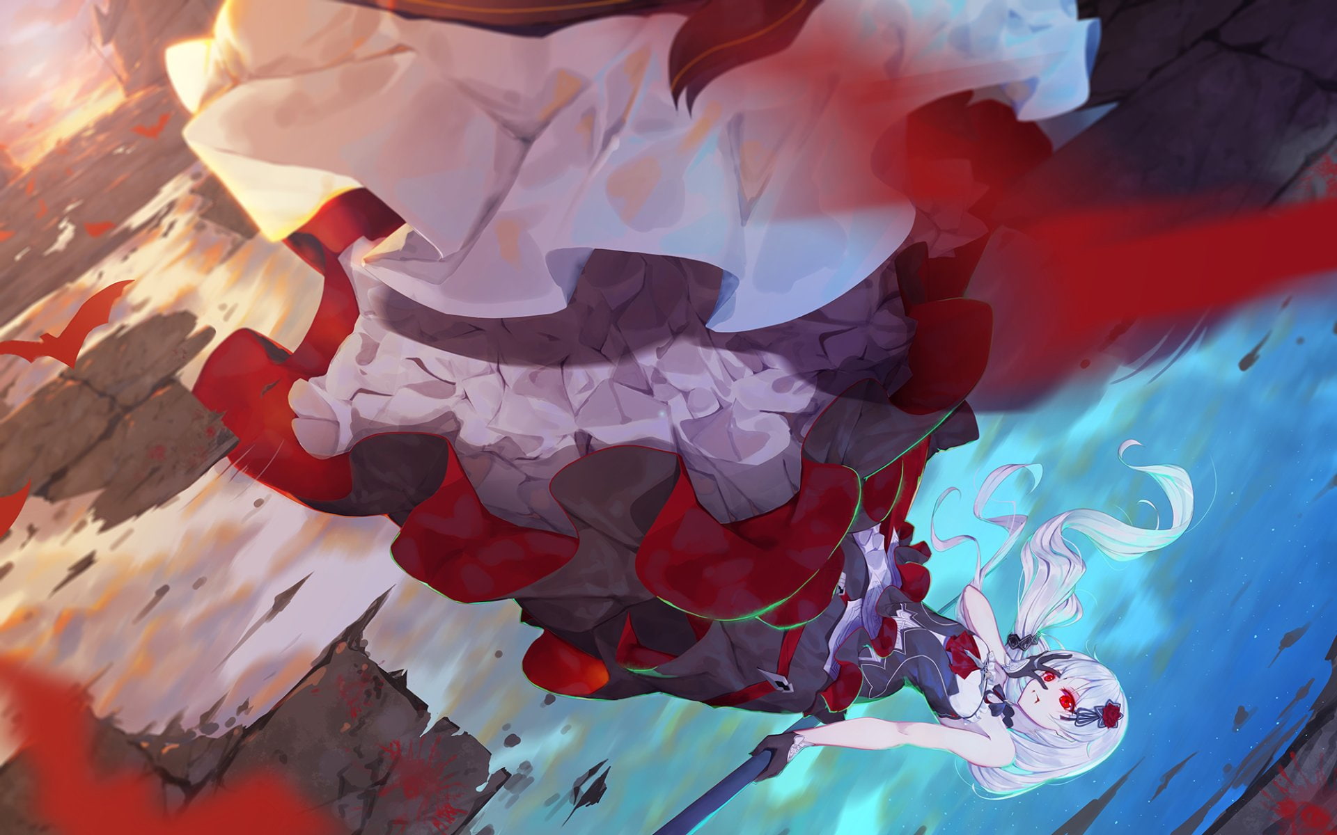 1080P, Anime, Theresa Apocalypse, Benghuai Xueyuan, HD Wallpaper
