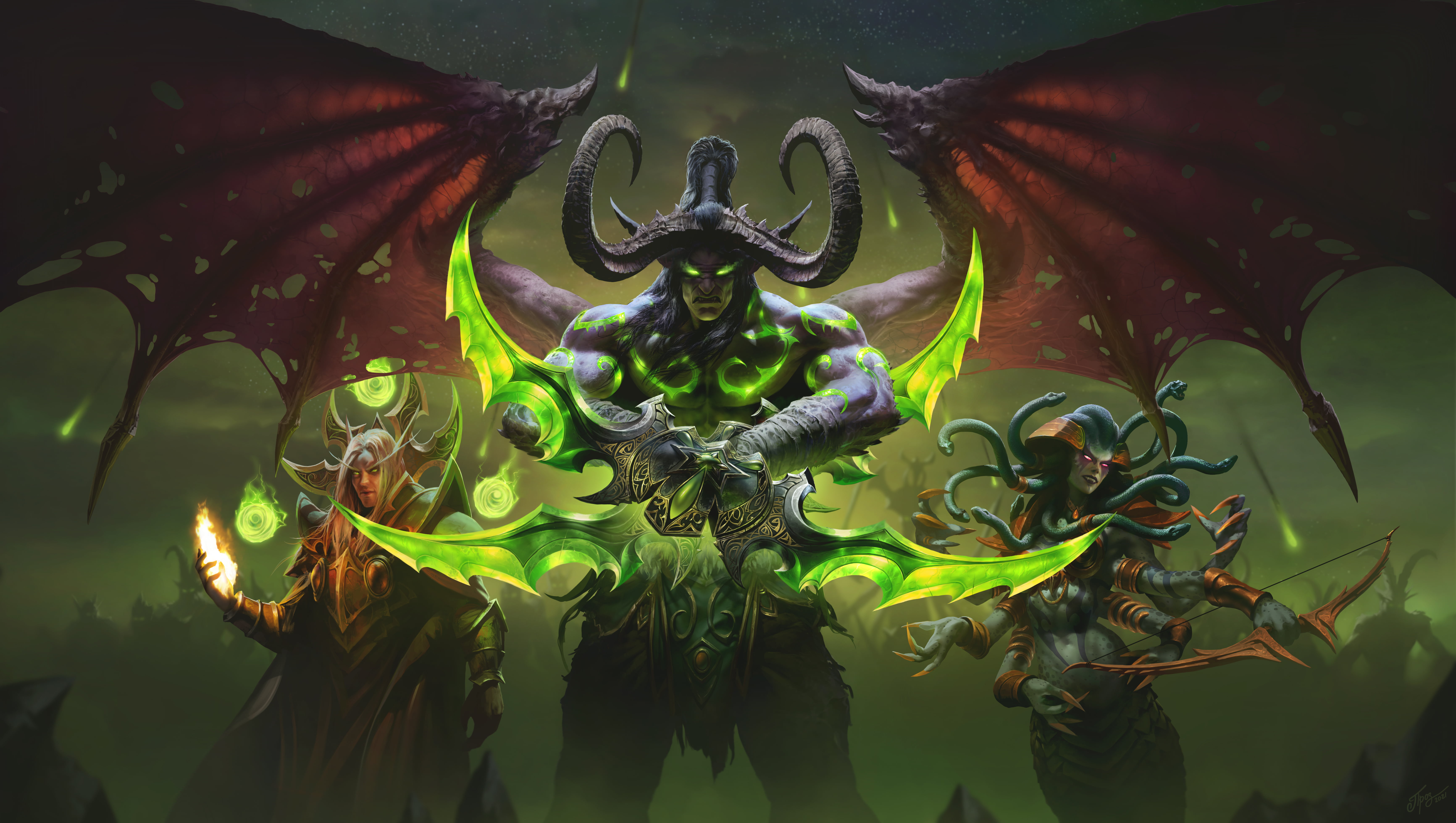 Burning Crusade, video games, Blizzard Entertainment, 5K, HD Wallpaper