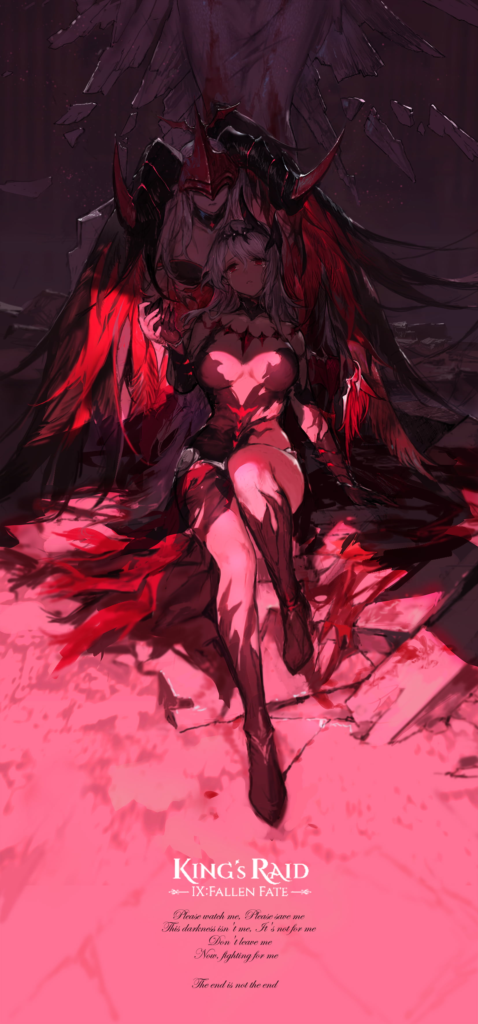anime, swd3e2, Kings Raid, 2K, anime girls, Phone HD Wallpaper