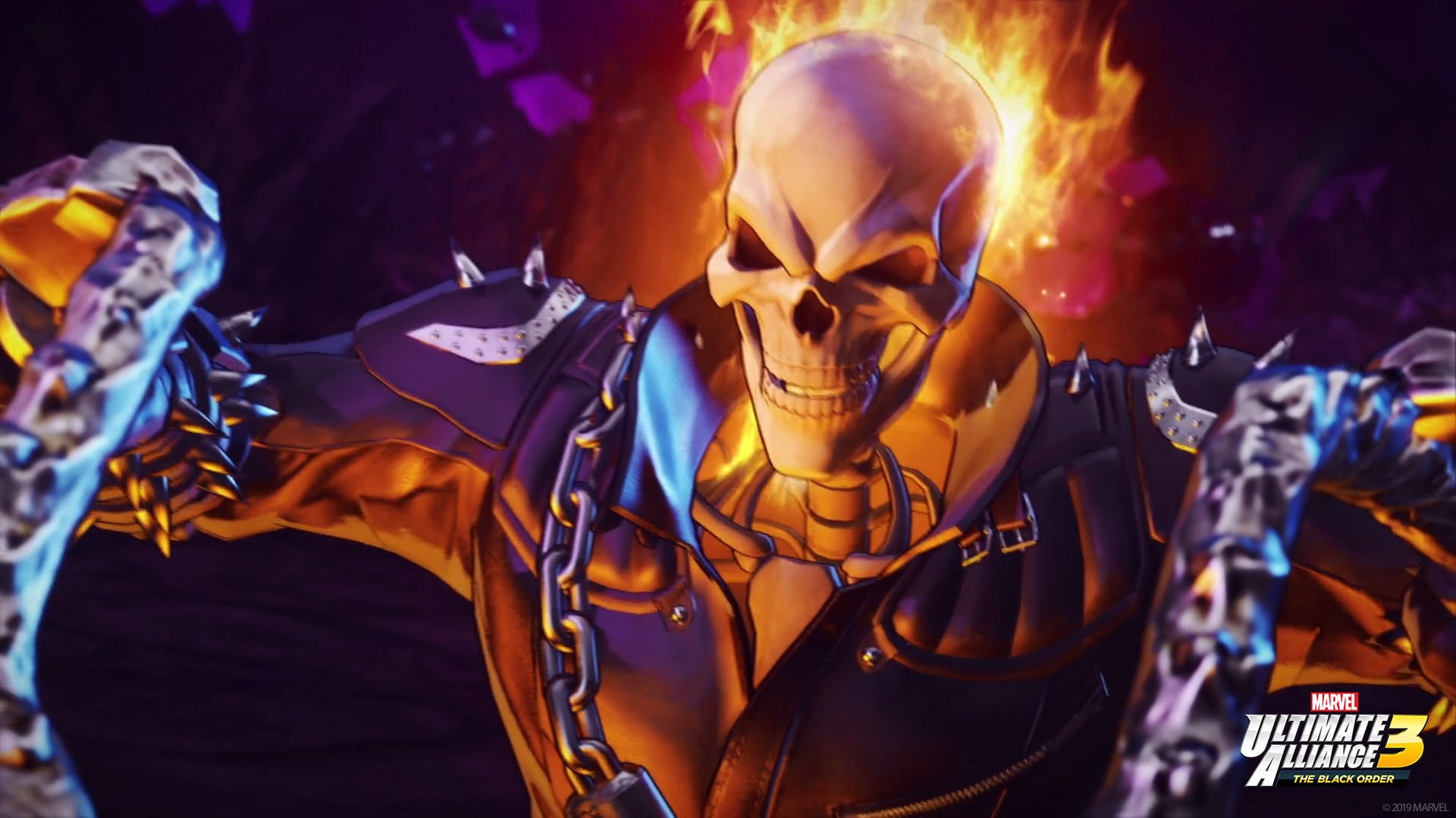 Video Game, Marvel Ultimate Alliance 3: The Black Order, Ghost Rider, 1080P, HD Wallpaper